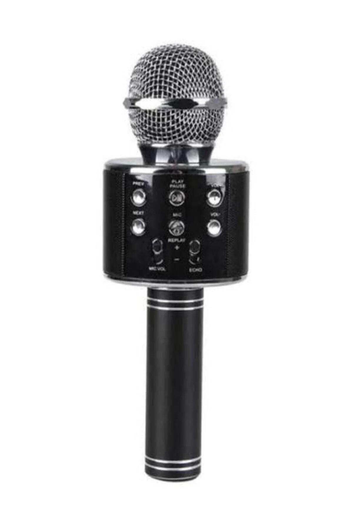 Wster Ws-858 Karaoke Mikrofon Bluetooth Hoparlör Aux Usb Mikro Sd Kart Girişli