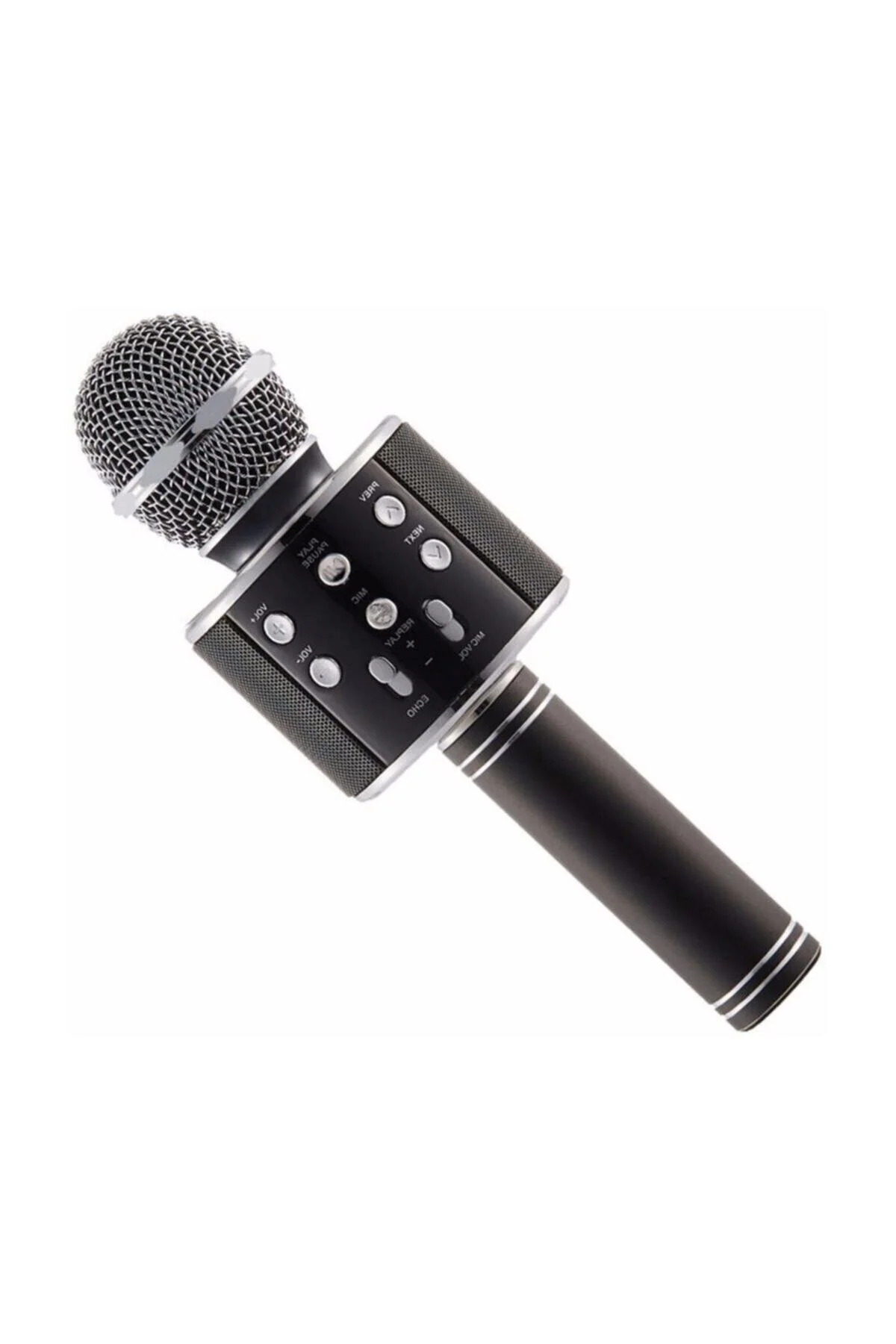 Wster Ws-858 Karaoke Mikrofon Bluetooth Hoparlör Aux Usb Mikro Sd Kart Girişli - GAMER Görsel 3