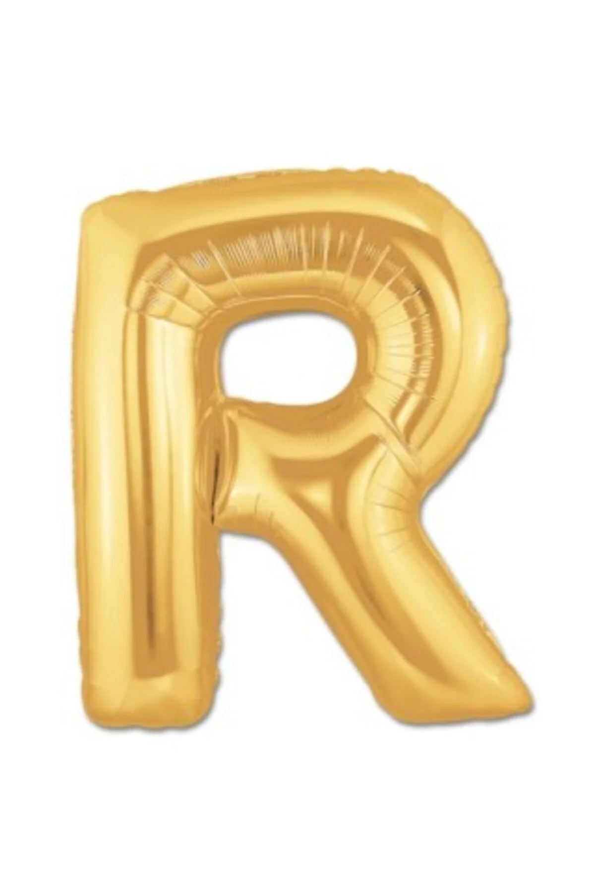 R Harf Folyo Balon Altın Renk 40 inç