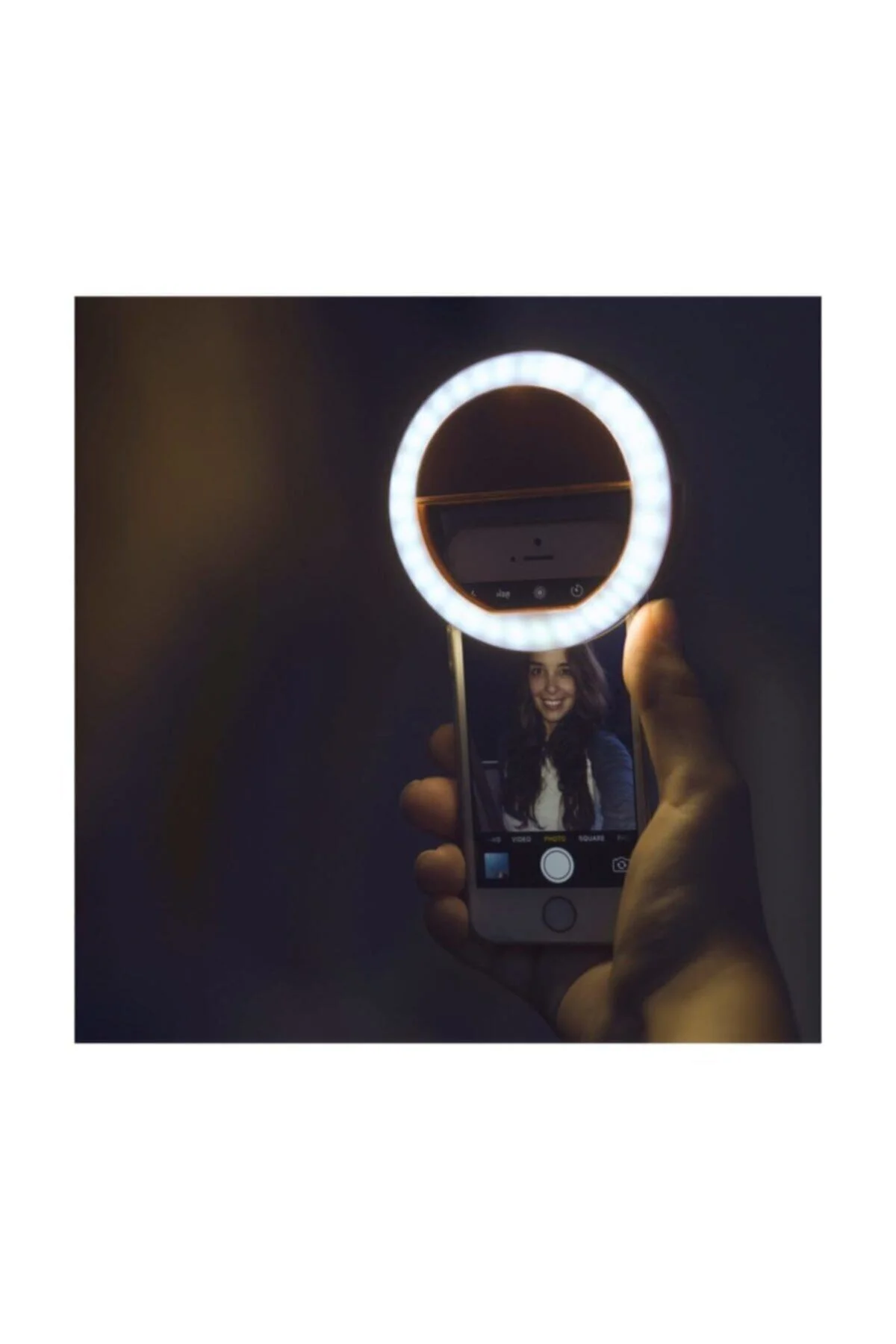 Şarjlı Selfie, Öz Çekim Işığı, Selfi Işığı, Ön Kamera Led Işığı