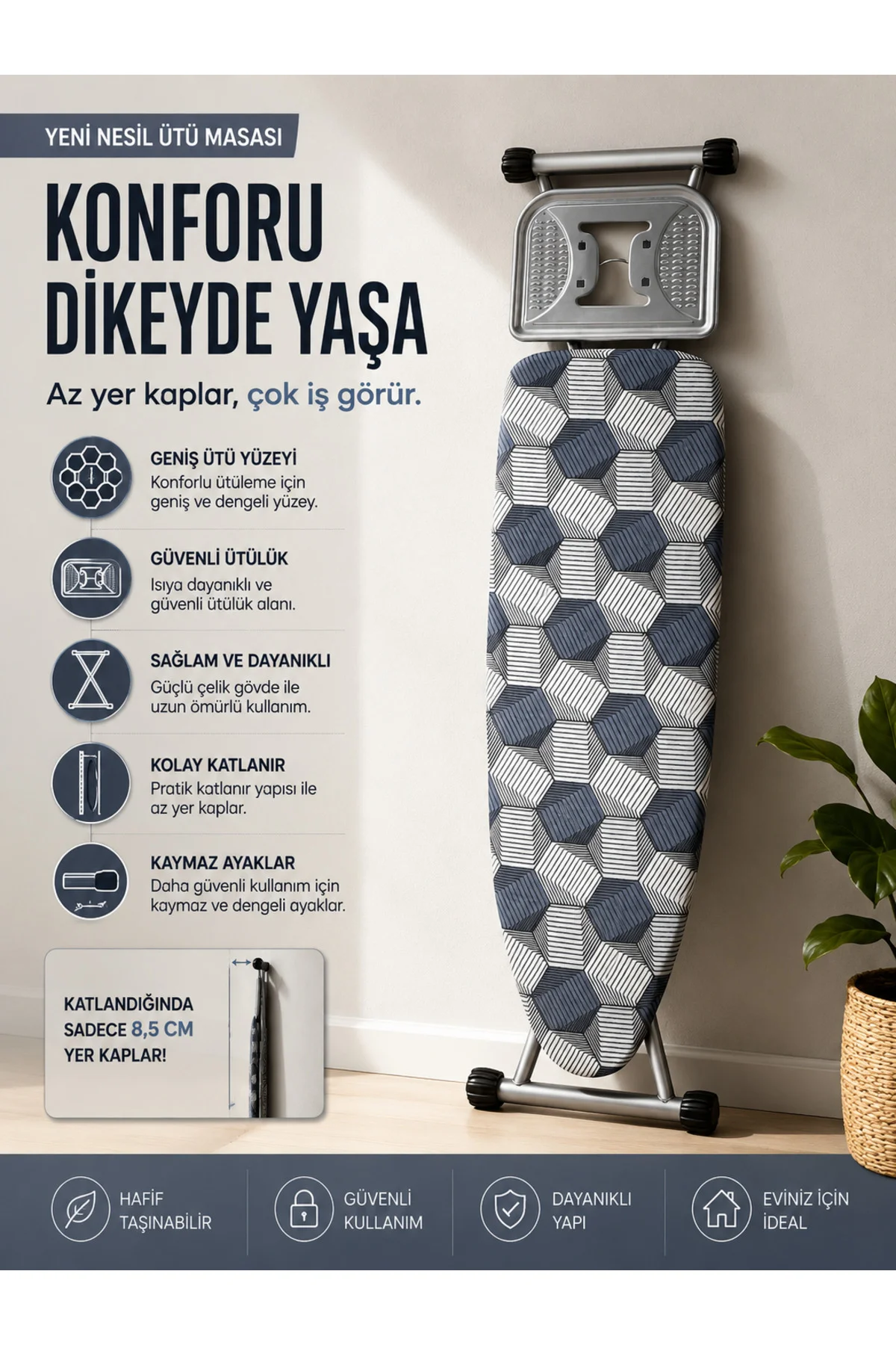 Amani Ütü Masası Nk-0150 - NOKHBA Görsel 4