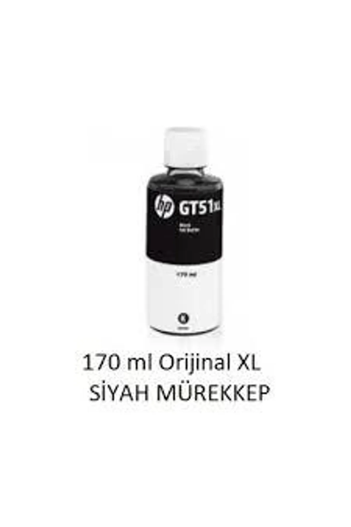 MUADİL KUTULU MÜREKKEP HP GT51/52 (70ML) SİYAH