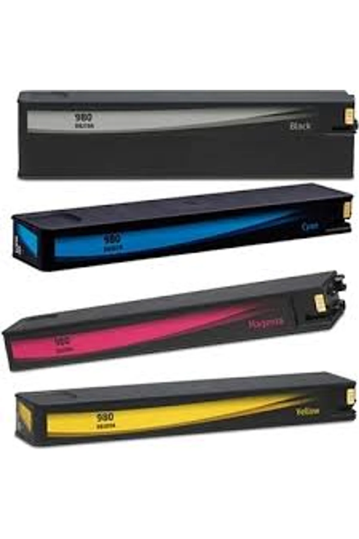 Hp 980X Hp X455Dn 4 Lü Takım Muadil Kartuş