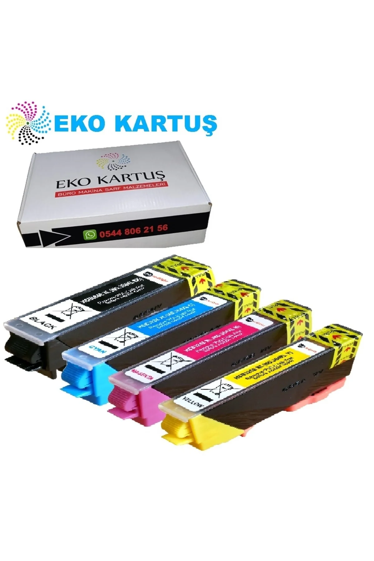Hp Photosmart C6380 4 Renk (364xl) Muadil Kartuş - EKO KARTUŞ Görsel 2