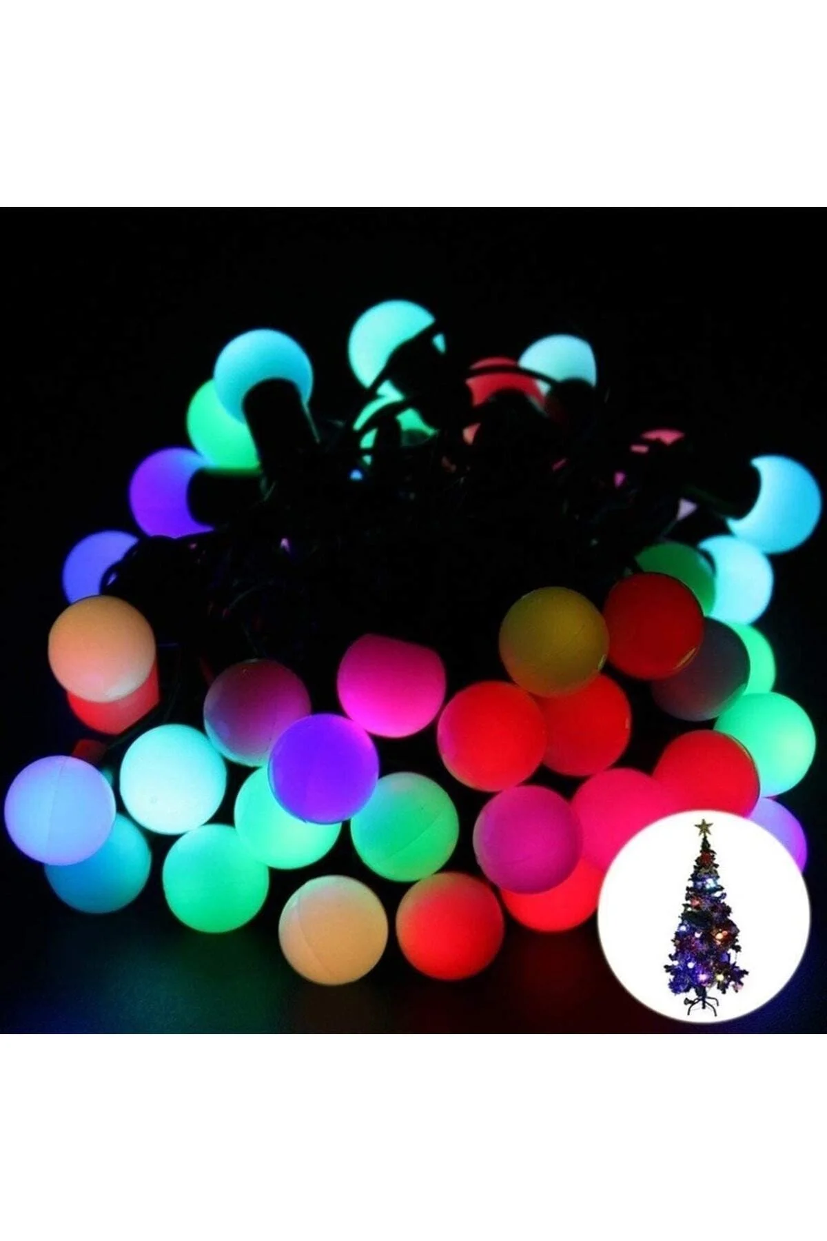 Dekoratif Minik Top 40 Ledli Dekoratif Led Işık 4 Watt - Xnews Görsel 3