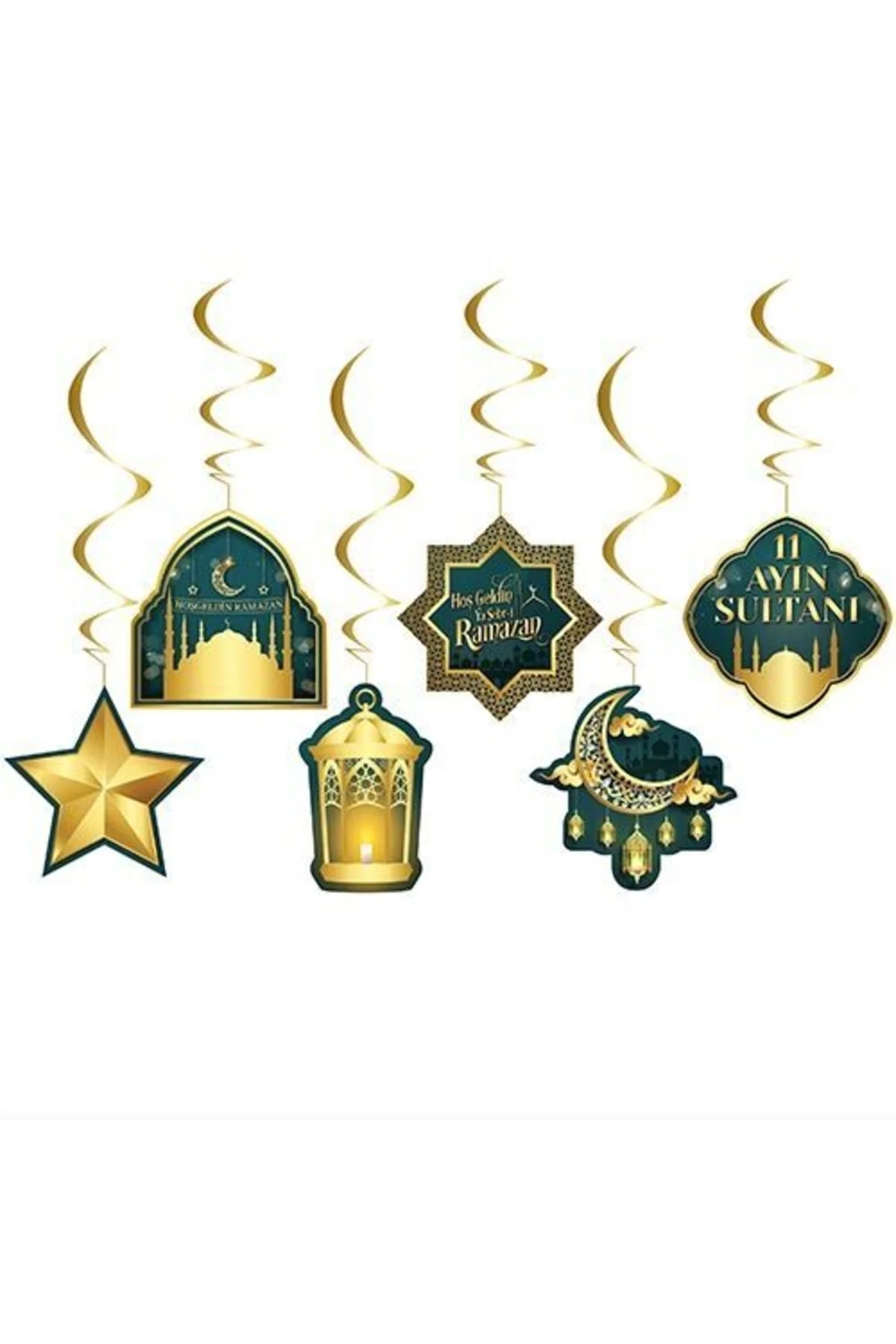 6'lı Tavan Süs Hoş Geldin Ramazan