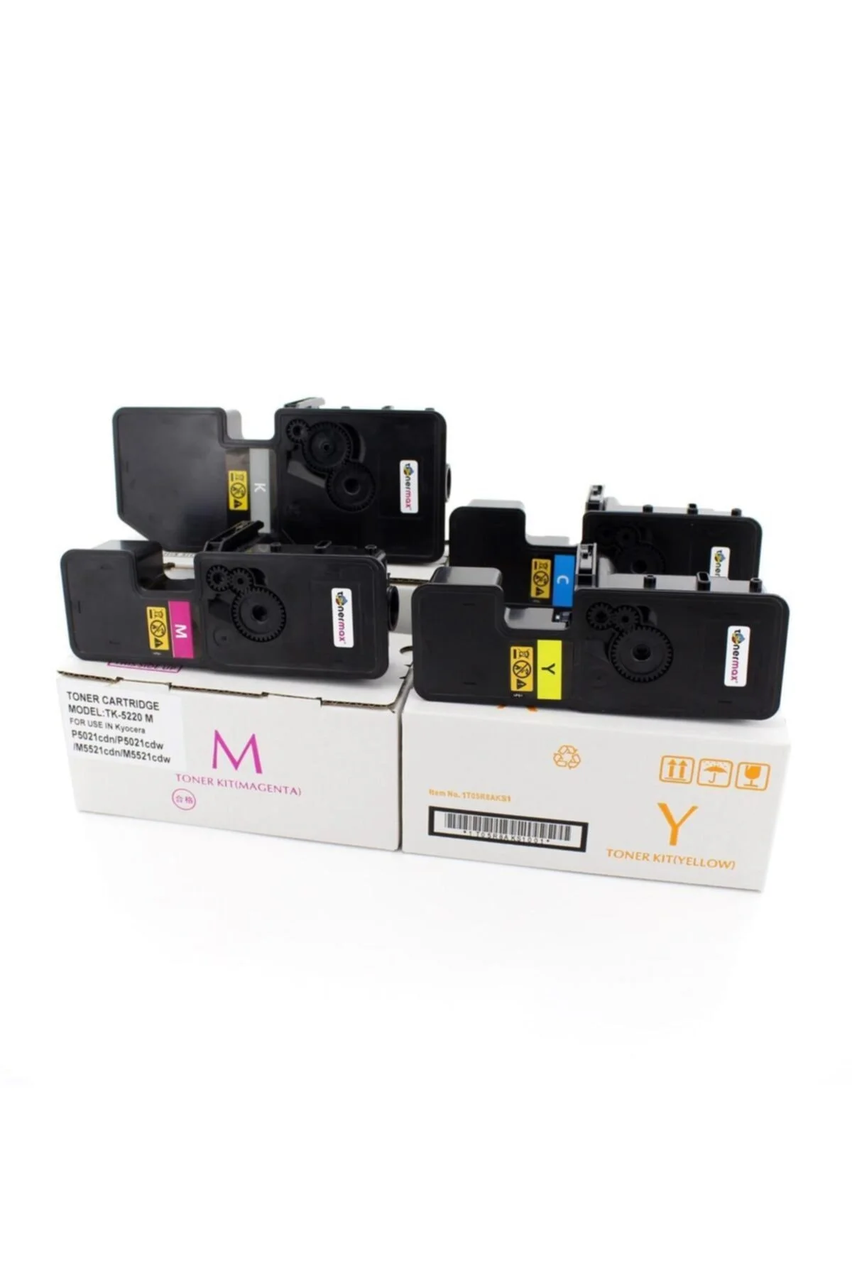 Kyocera Mita Tk-5220 Muadil Toner Set / Ecosys P5021 / M5521 - Tonerturk Görsel 2