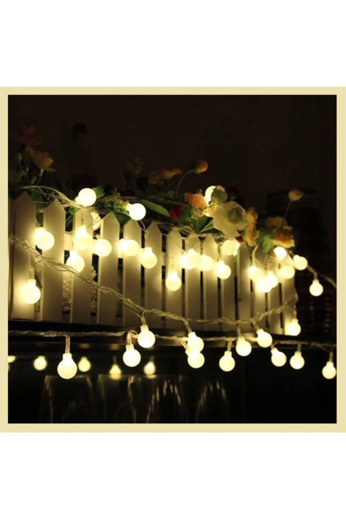 50 Toplu 5 Metre Top Led Günışığı Yılbaşı Süsü - Hediyelik-romantik