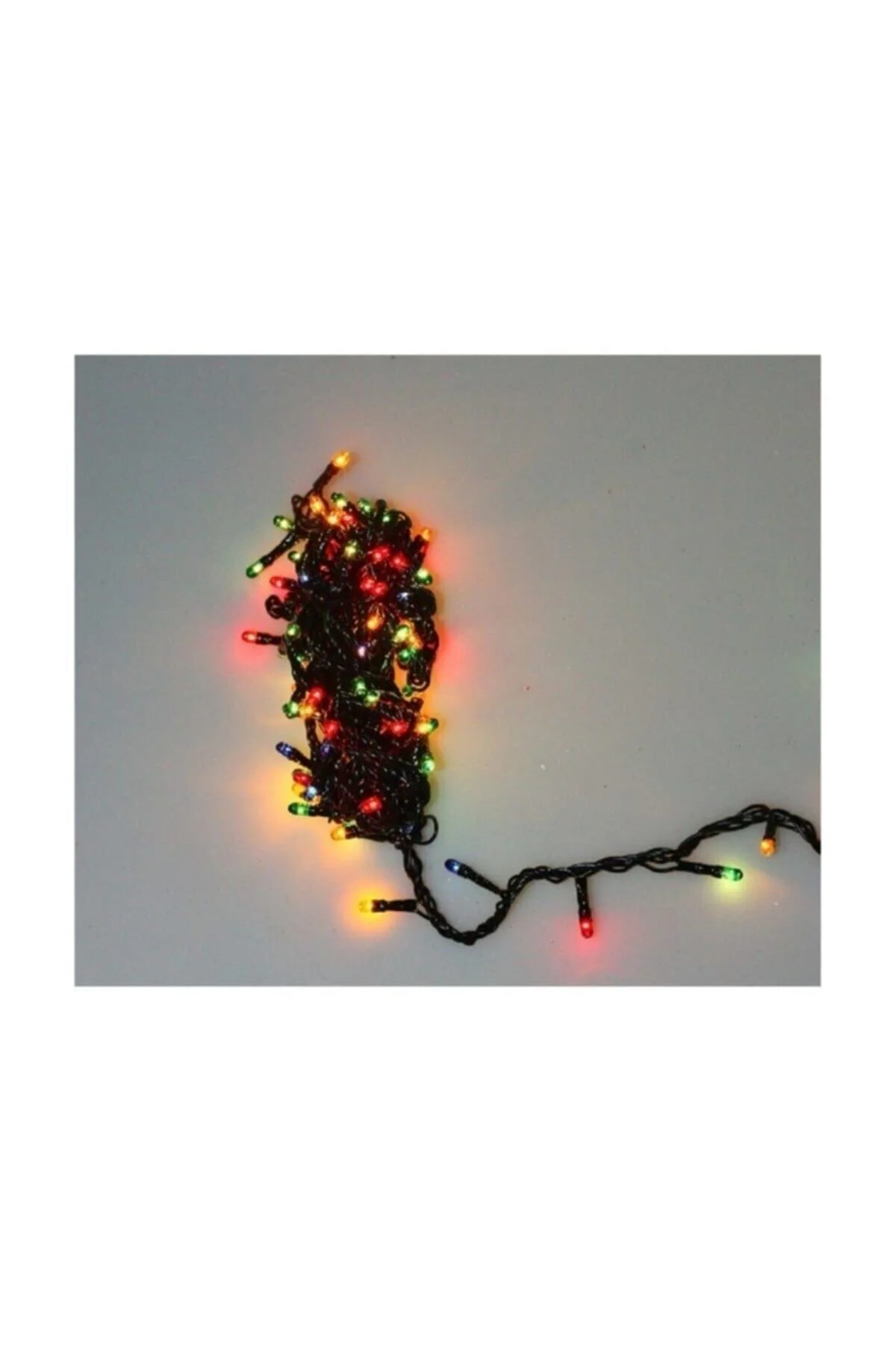 10mt Rgb 100 Led Fişli Noel Parti Yılbaşı Ağaç Dekoratif Aydınlatma Lambası Animasyonlu Süsleme