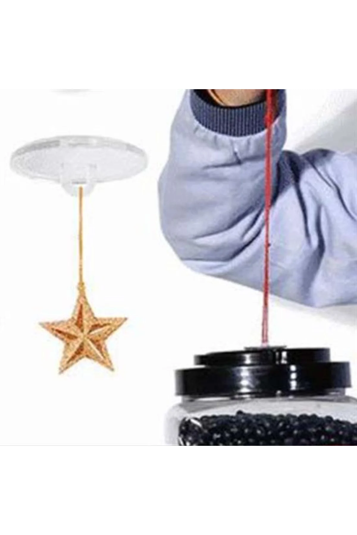 20 Adet Şeffaf Yuvarlak 3 Cm Çaplı Güçlü Disk Yapışkanlar (4741) - Just Cheap Store Görsel 4