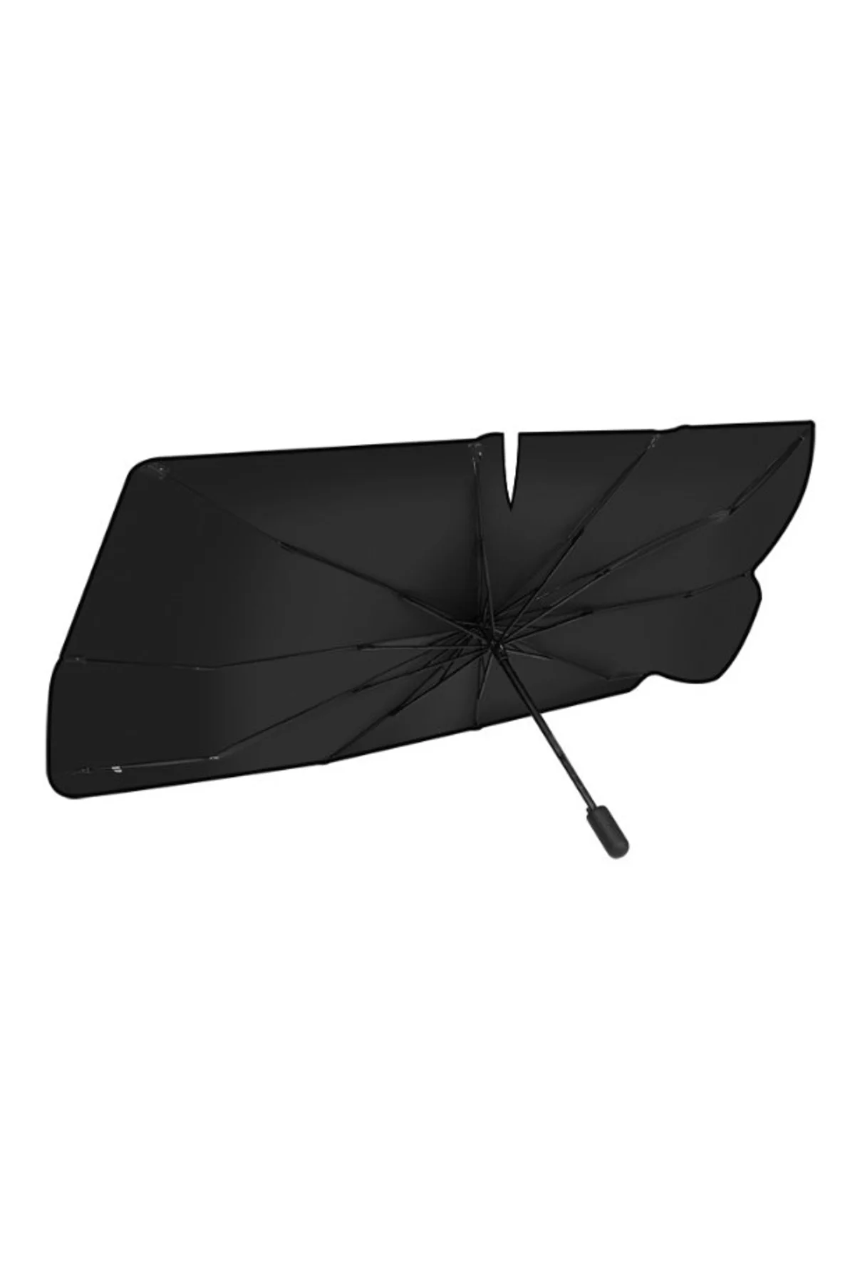 Araba Güneşliği Katlanabilir Şemsiye Dikiz Aynası Bölmeli (4741) - Just Cheap Store Görsel 2
