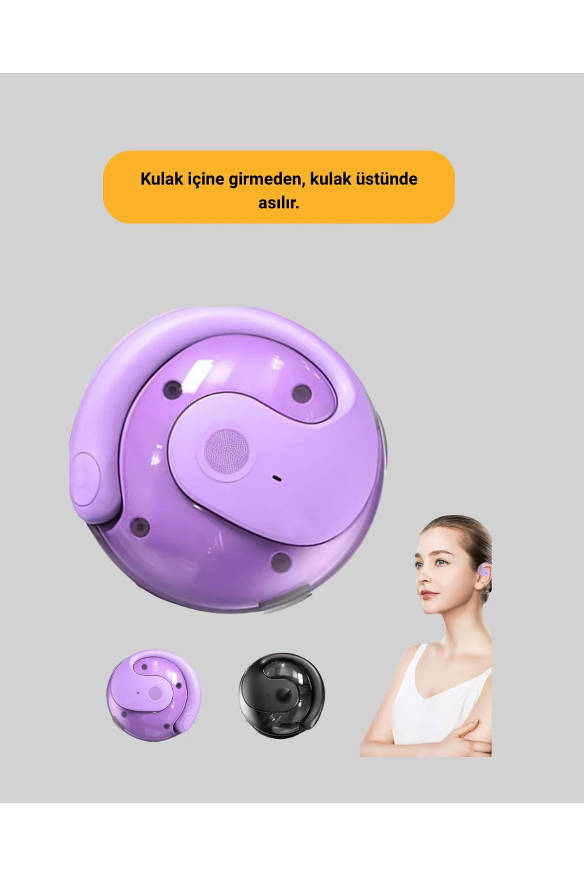 Kulak Arkası Bluetooth Kulaklık, Gürültü Azaltma - Just Cheap Store Görsel 4