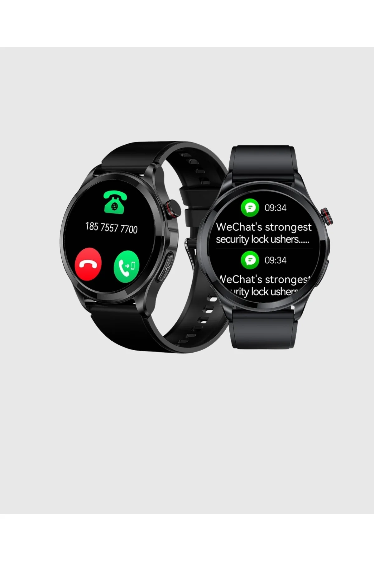 Amoled Ekranlı Akıllı Saat – 3 Kordon Seçenekli, Suya Dayanıklı, Kalp Atış Ve Uyku Takip Özellikli - Just Cheap Store Görsel 2