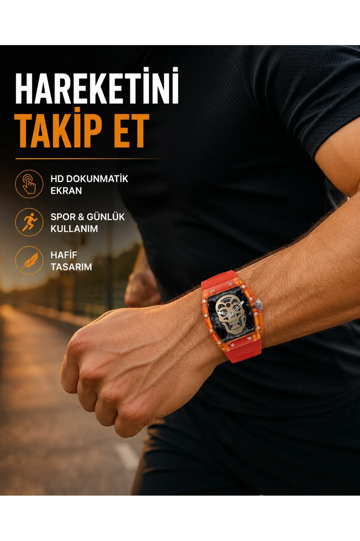 Ip67 Suya Dayanıklı Akıllı Saat Uzun Pil Ömürlü Yeni Nesil