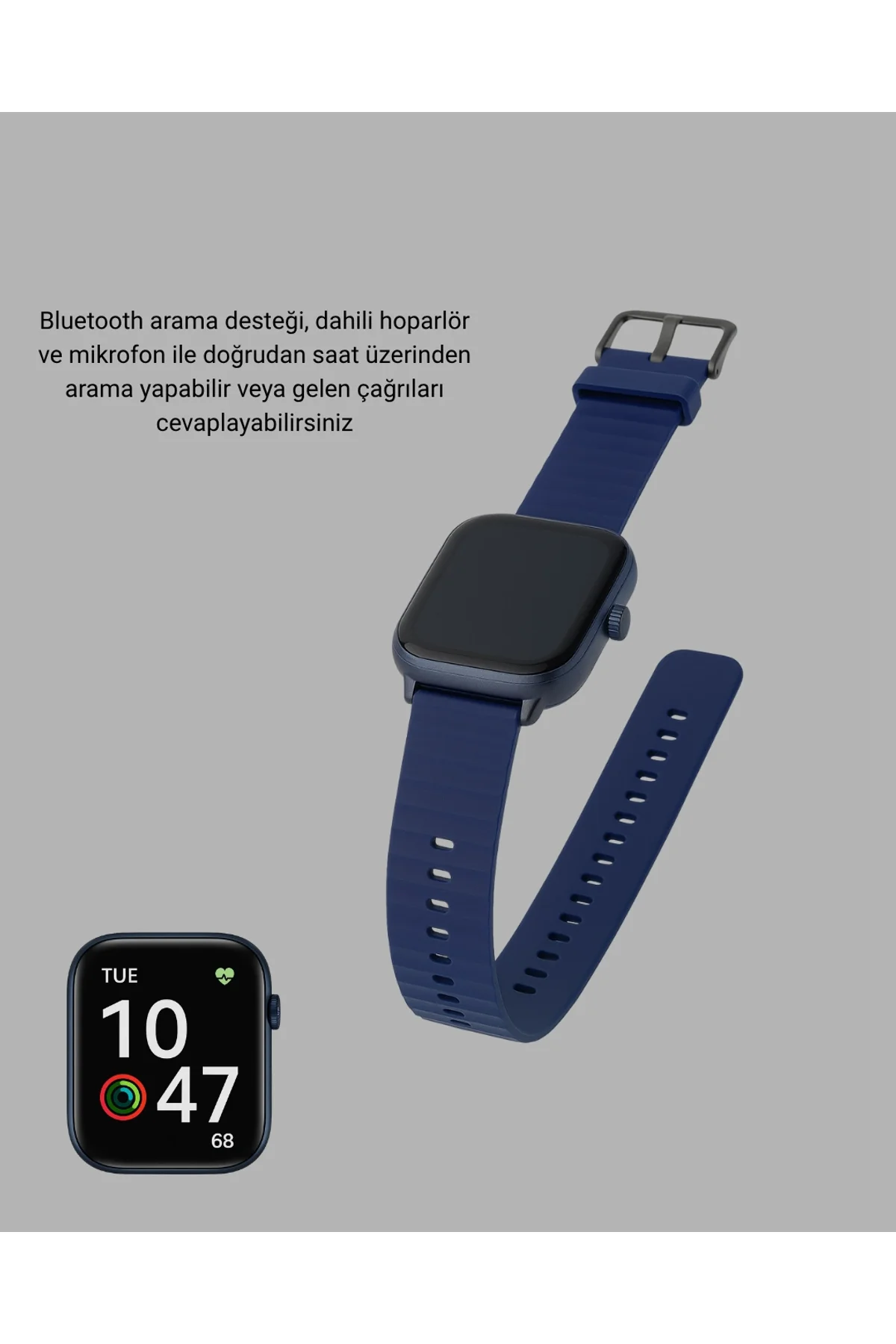 Akıllı Saat Ultra 2.05 Ips Ekran Bluetooth Aramalı Spor Modlu - Just Cheap Store Görsel 5