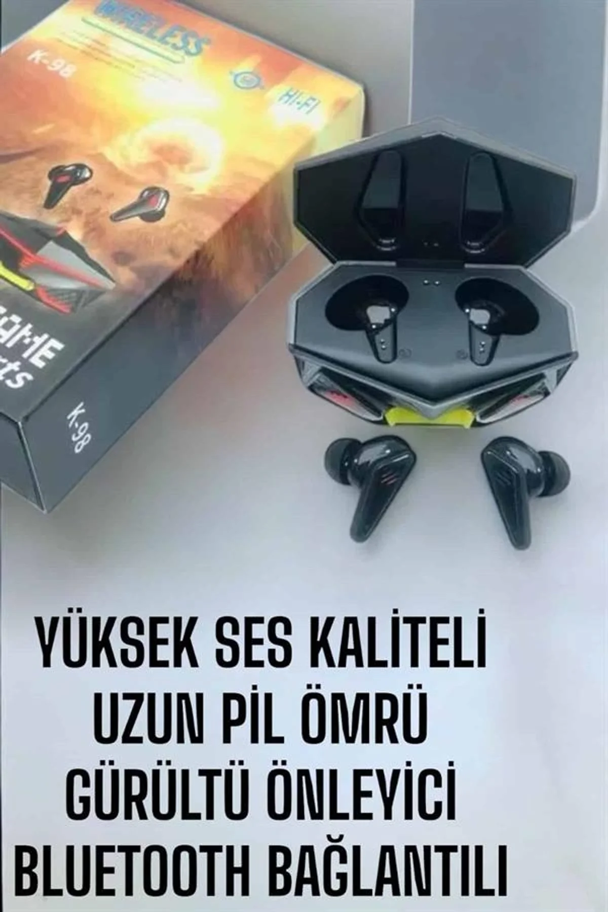 Kulaklığı Kulaklık Yüksek Ses Kaliteli Gürültü Önleyici Yeni Nesil - Just Cheap Store Görsel 3