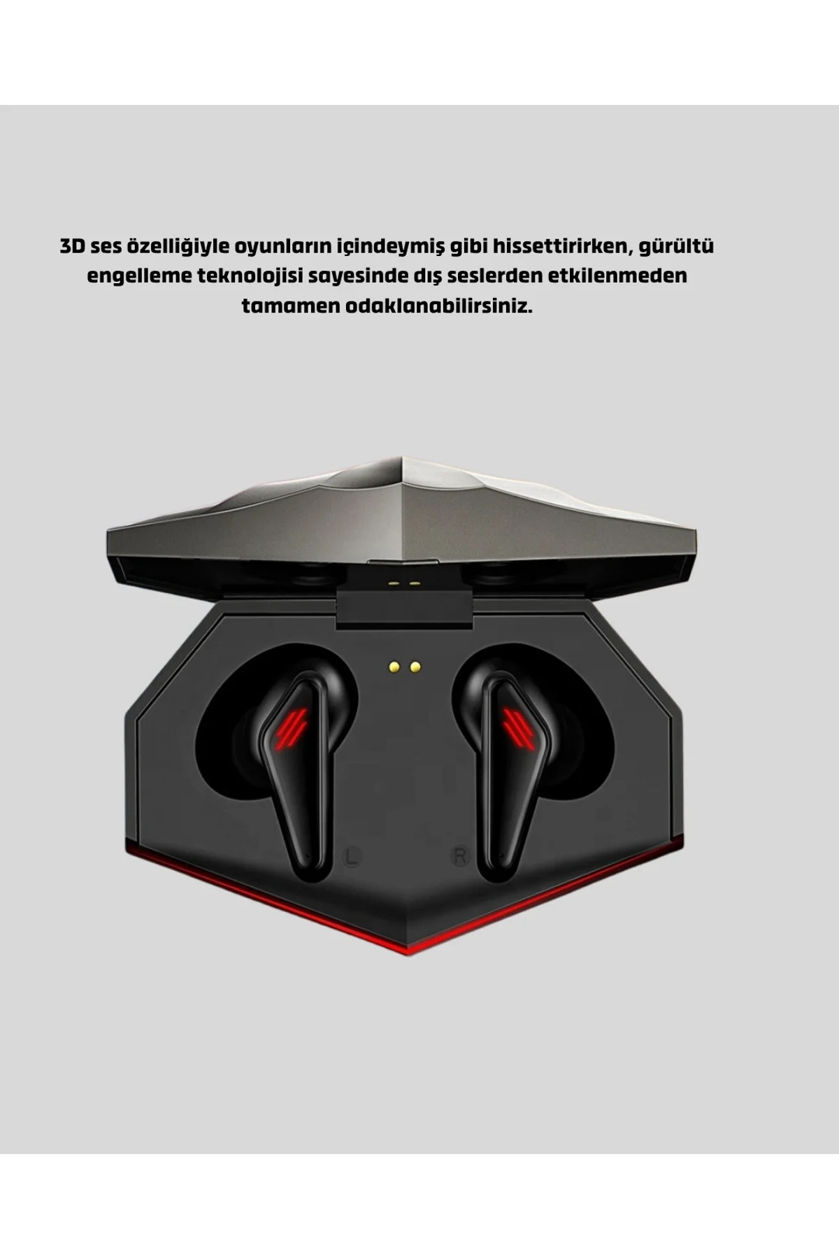 Profesyonel Oyun İçin Bluetooth Kulaklık - Just Cheap Store Görsel 3