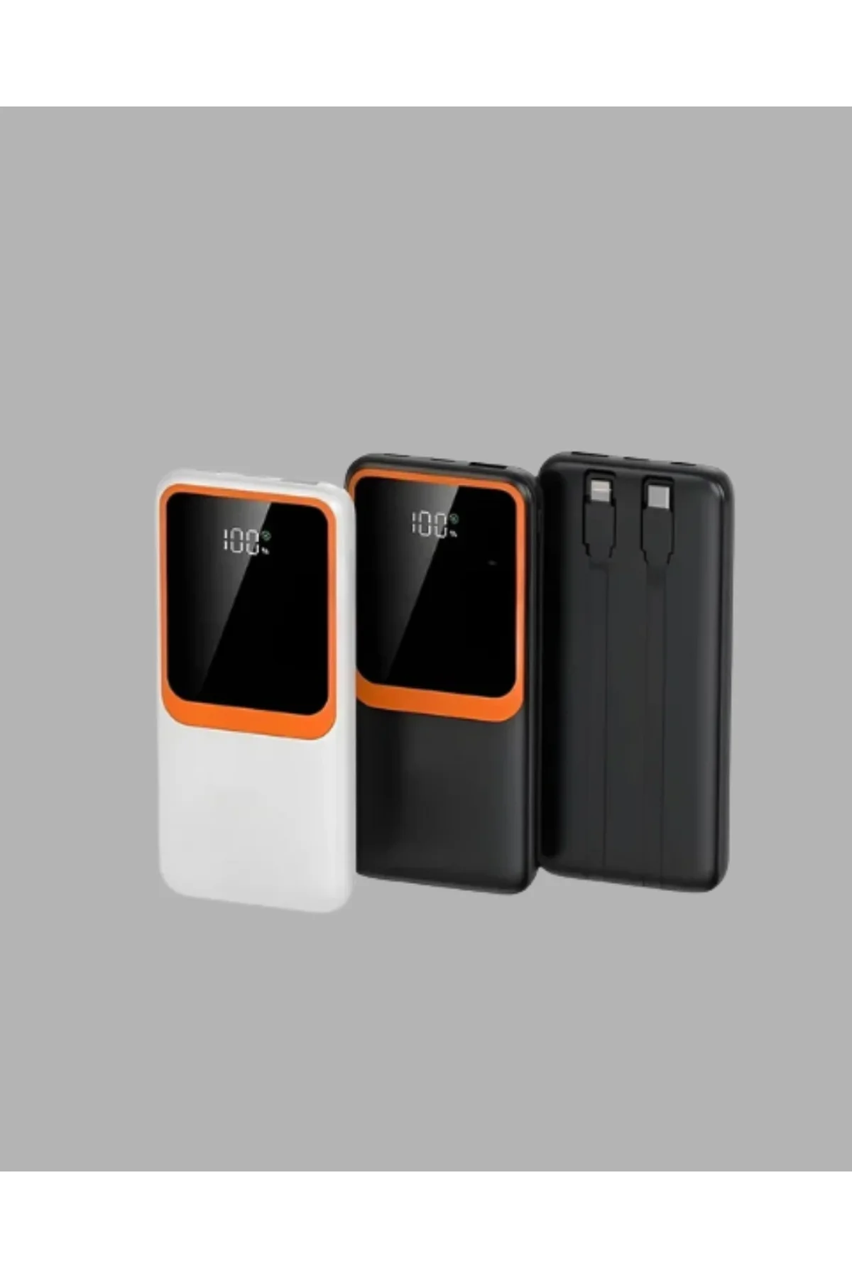 10000 Mah Taşınabilir Powerbank Çift Çıkışlı Type-c Ve Lightning Uyumlu - Just Cheap Store Görsel 2