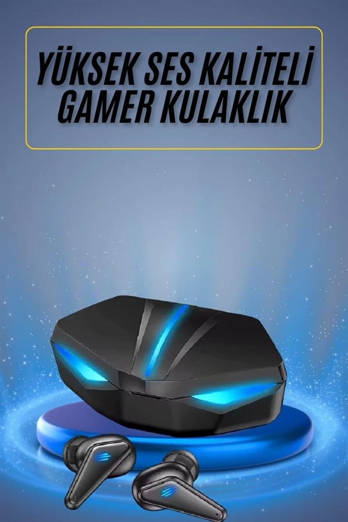 Kulaklığı Mikrofonlu Kablosuz Kulaklık Powerbank Yüksek Ses Kaliteli - Just Cheap Store Görsel 2