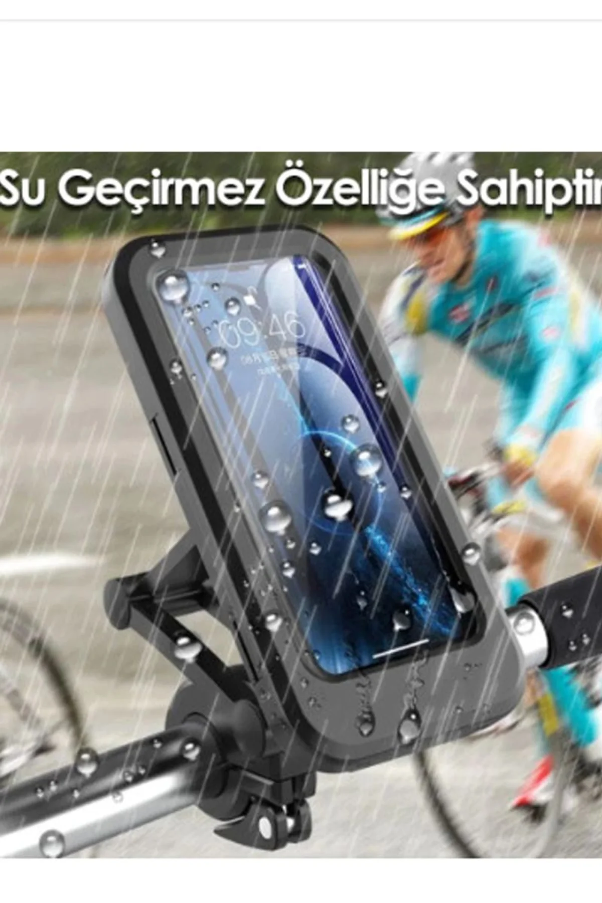 Gidon Bağlantılı Su Geçirmez Mıknatıslı Motorsiklet Telefon Tutucu - Just Cheap Store Görsel 4