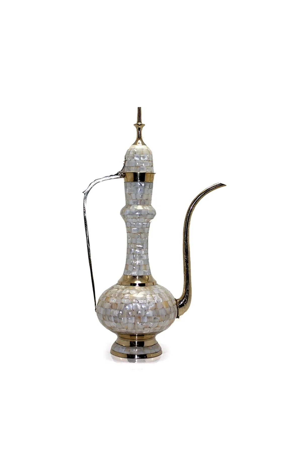 Pirinç Sedefli İbrik 100 Cm Ksk136