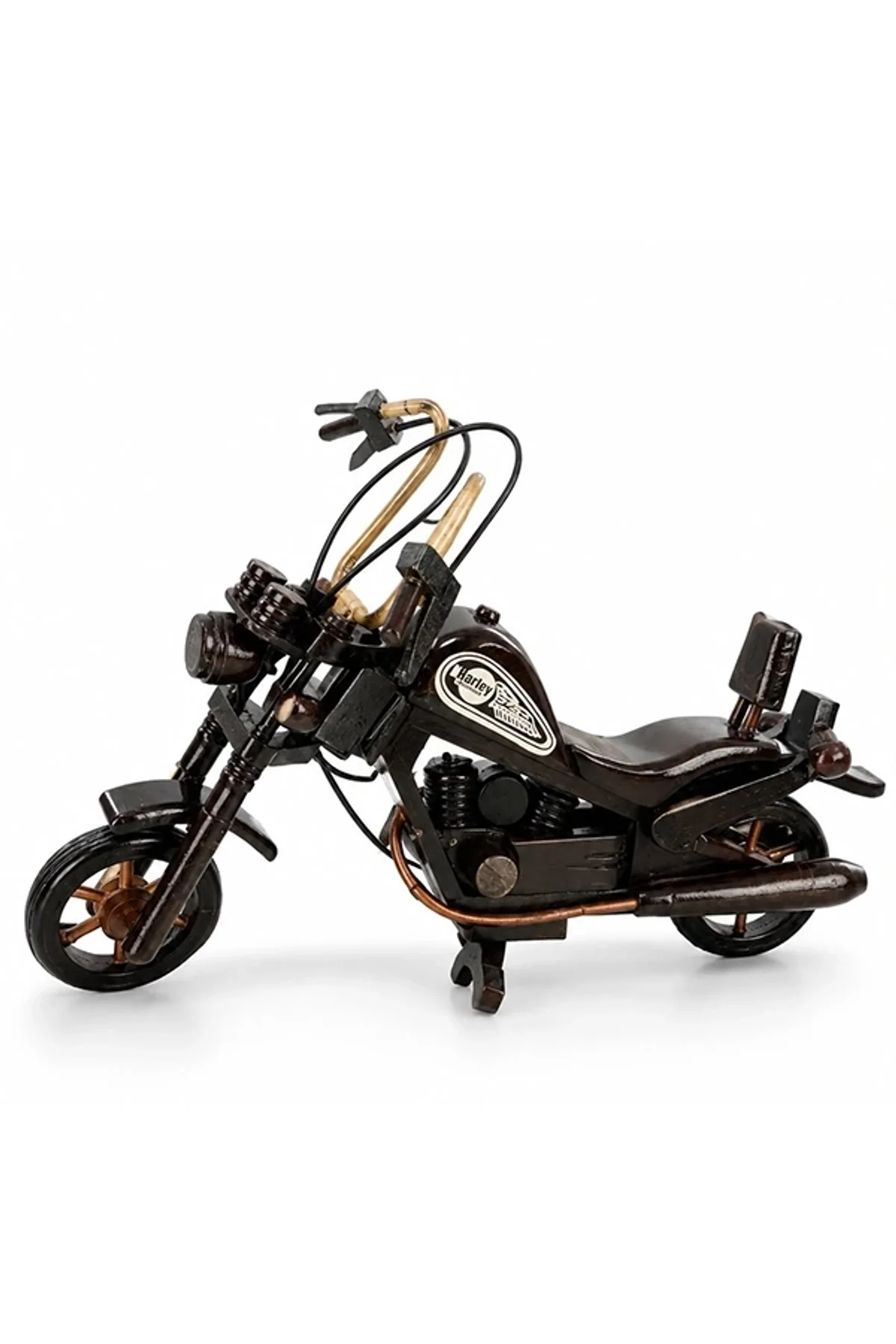 Dekoratif Ahşap Harley Motor Orta Boy No:1141