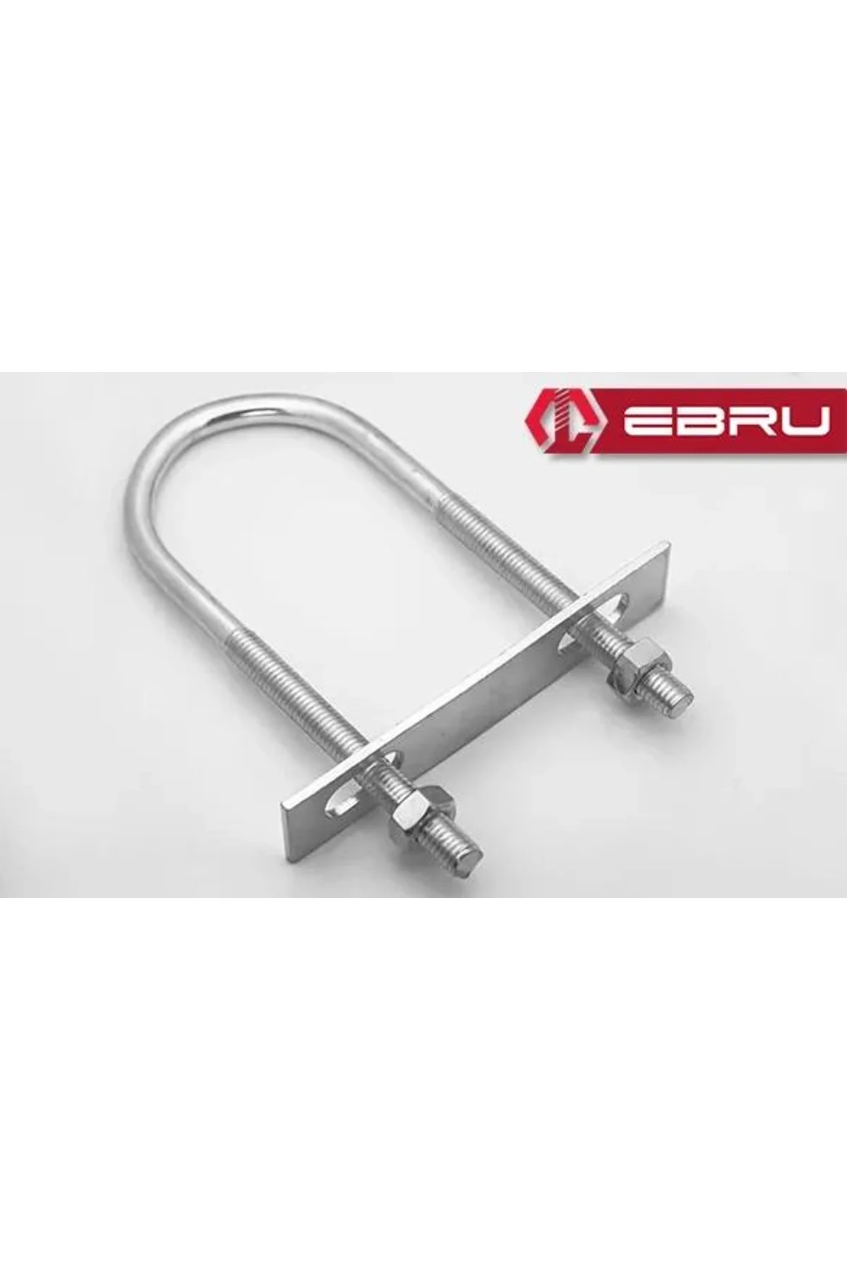U Civata, Karşılık Demiri + Somunlu - M6x30 - 2 Set