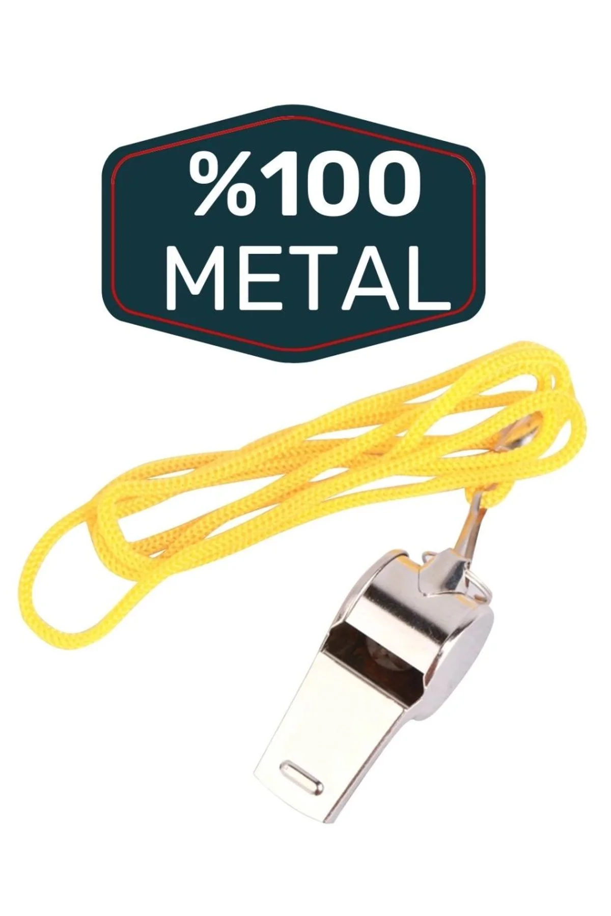Metal Ipli Hakem Ve Deprem Düdüğü (24'lü) - Just Cheap Store Görsel 4