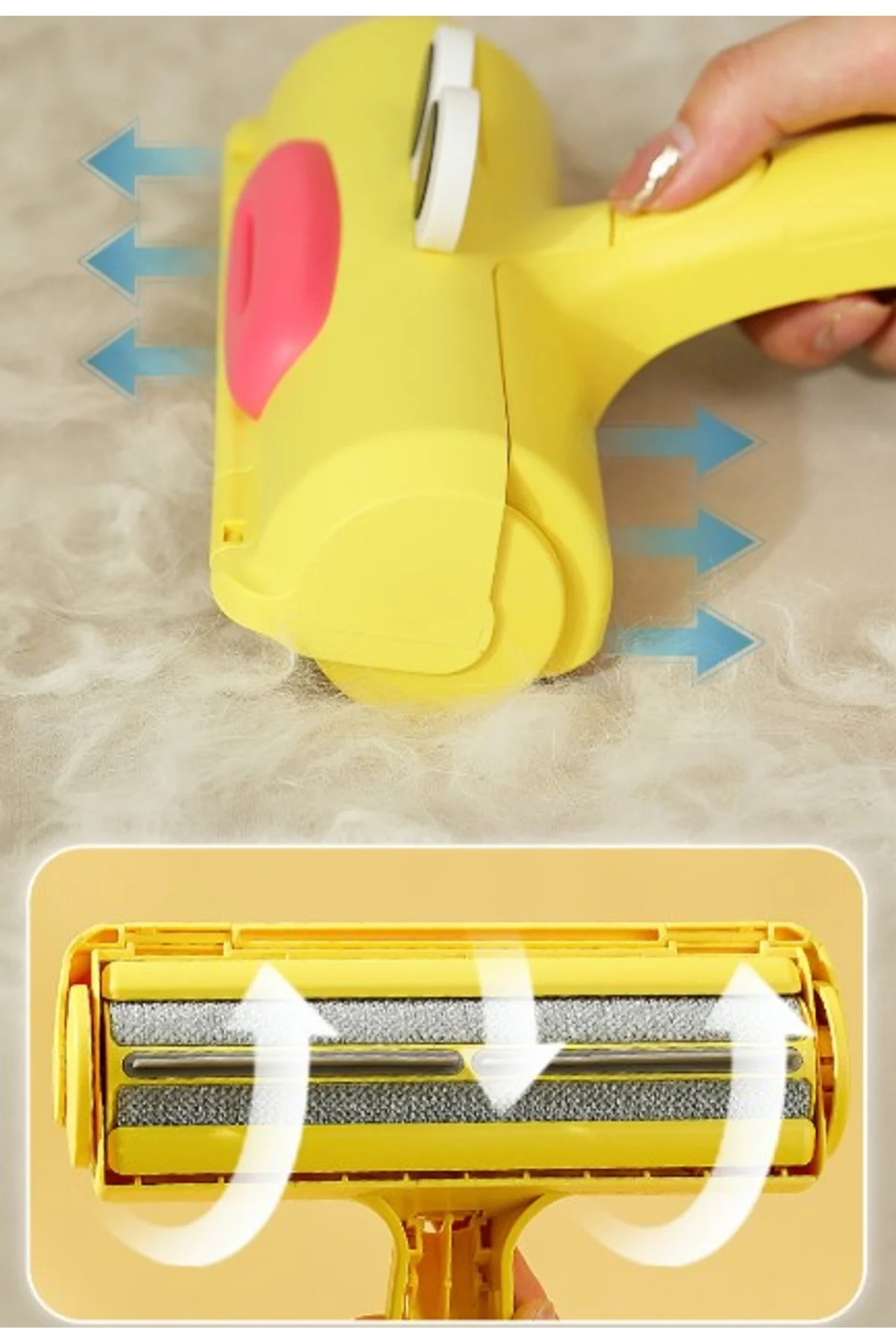 Hazneli Tüy Toplama Gırgır Rulosu (4741) - Just Cheap Store Görsel 3