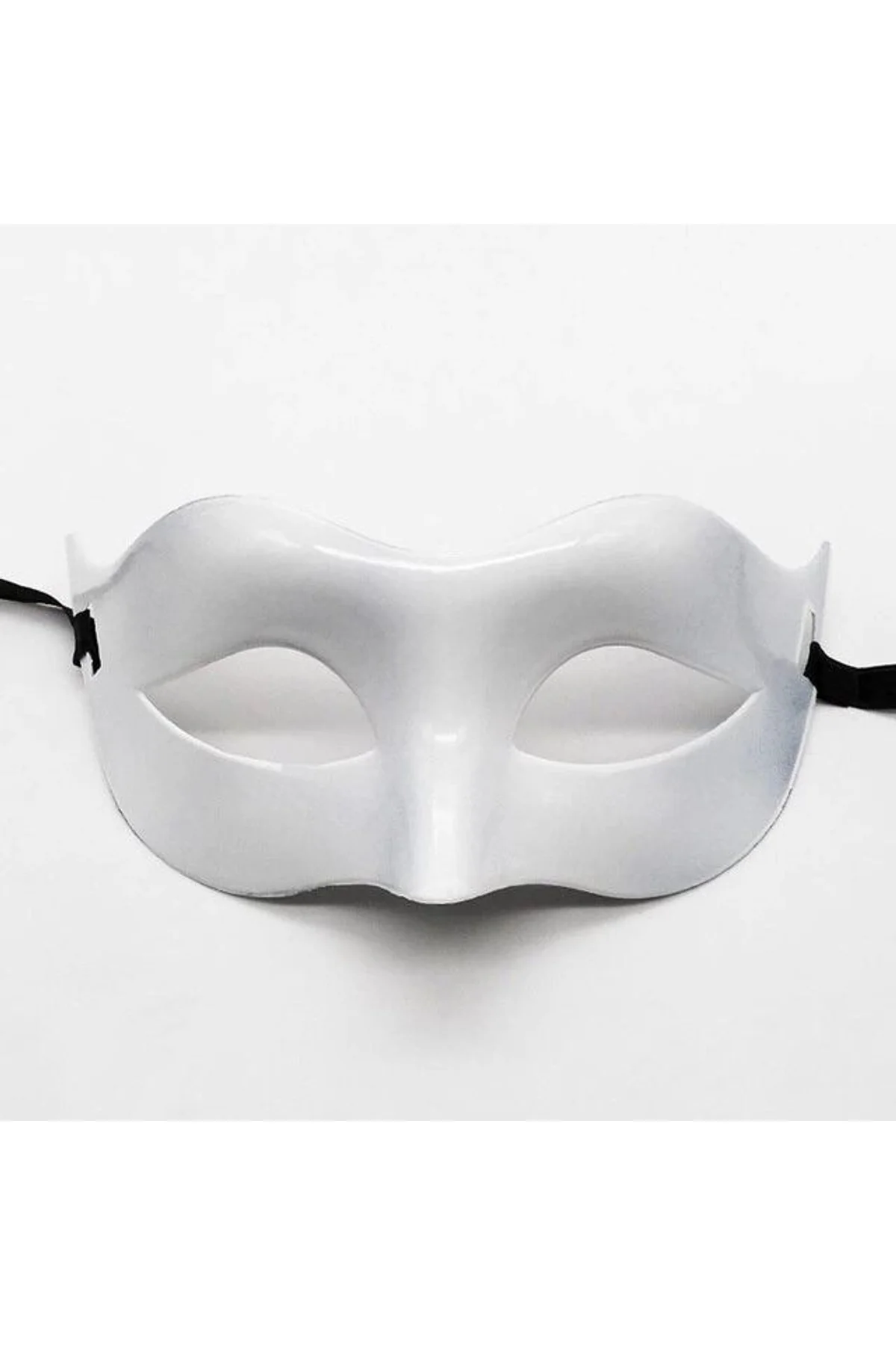 Beyaz Renk Masquerade Kostüm Partisi Venedik Balo Maskesi