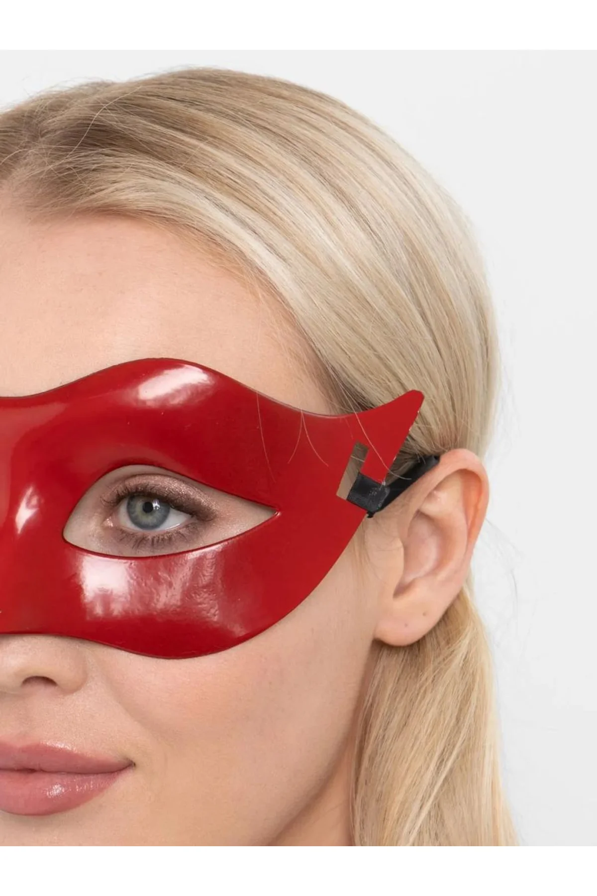 Kırmızı Renk Masquerade Kostüm Partisi Venedik Balo Maskesi - Just Cheap Store Görsel 2