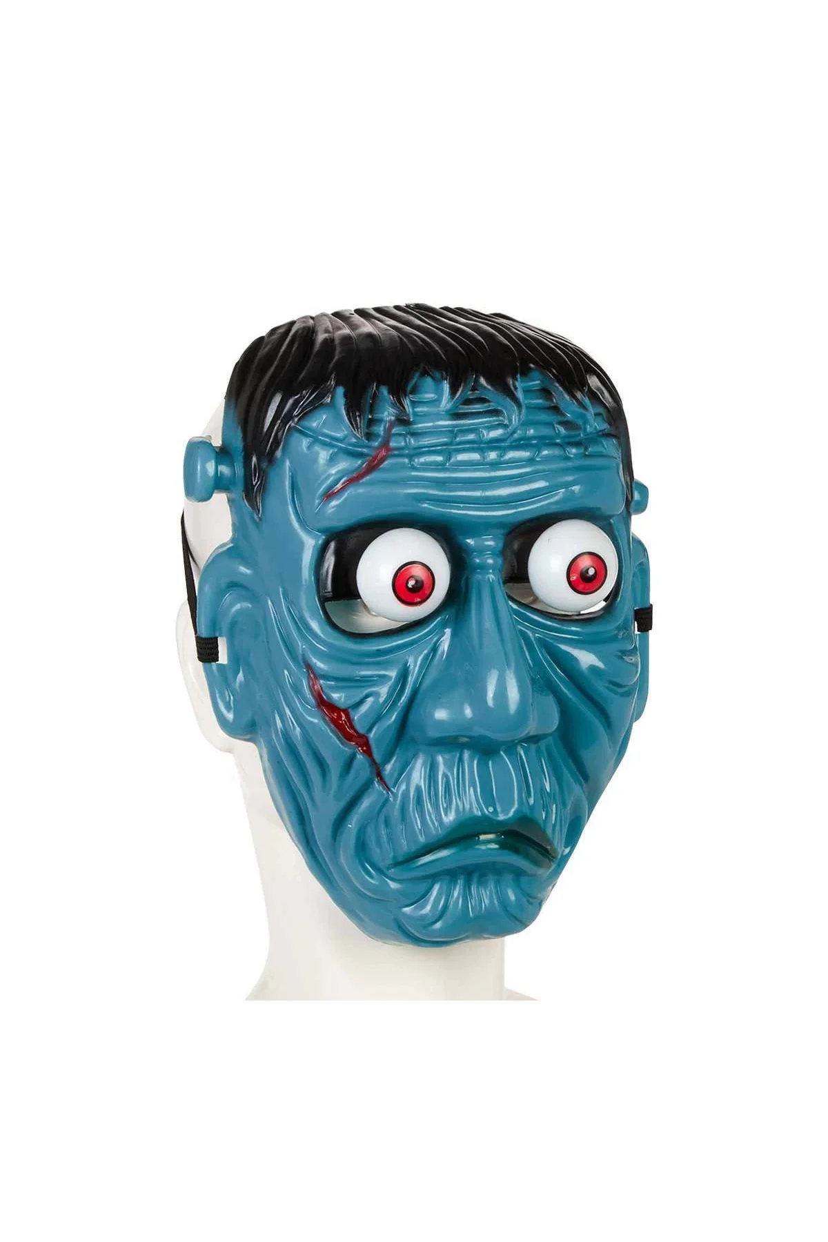 Frankenstein Temalı Sallanan Oynar Gözlü Maske - Just Cheap Store Görsel 5