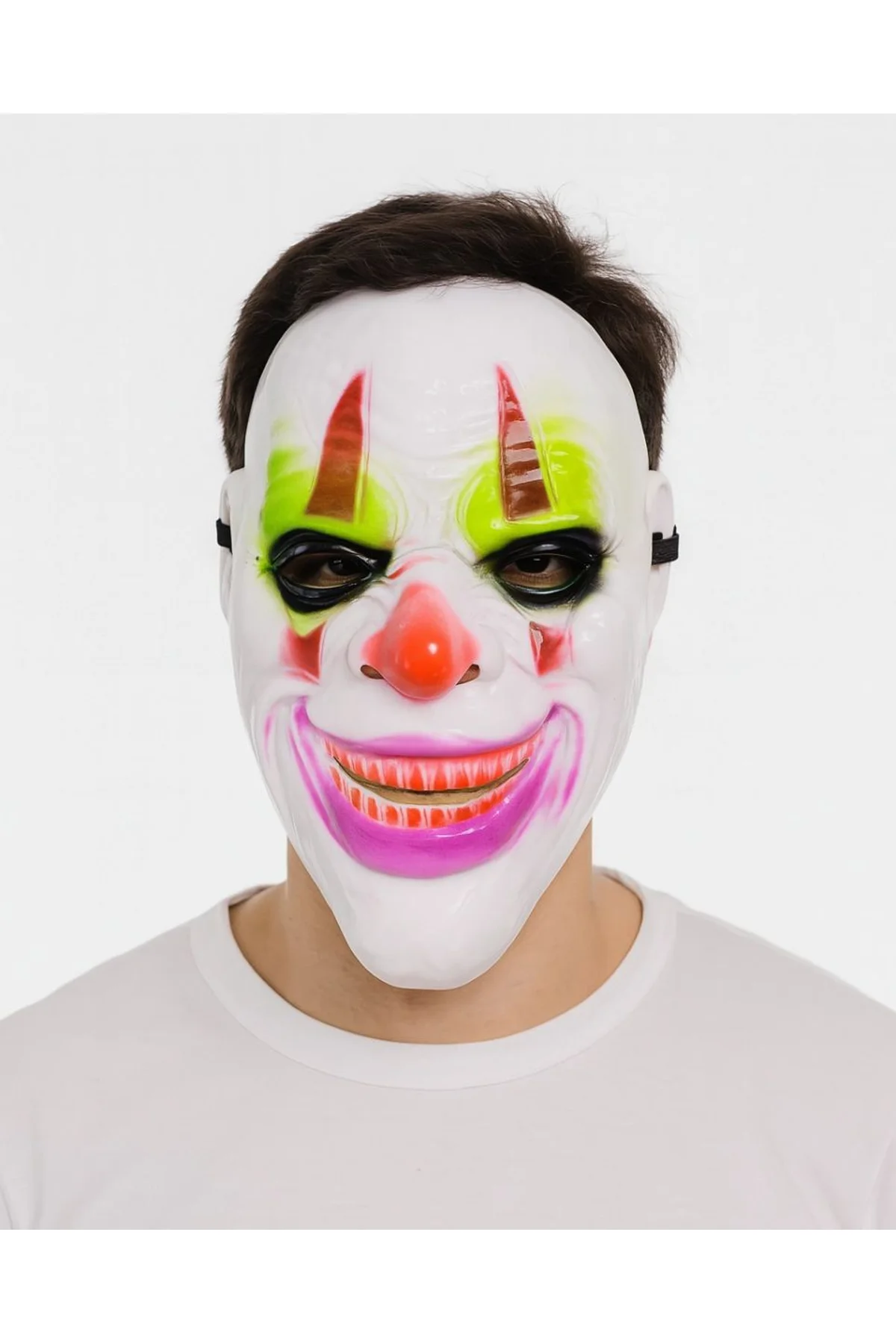 Delirten Gülüş Psikopat Palyaço Temalı Joker Maskesi