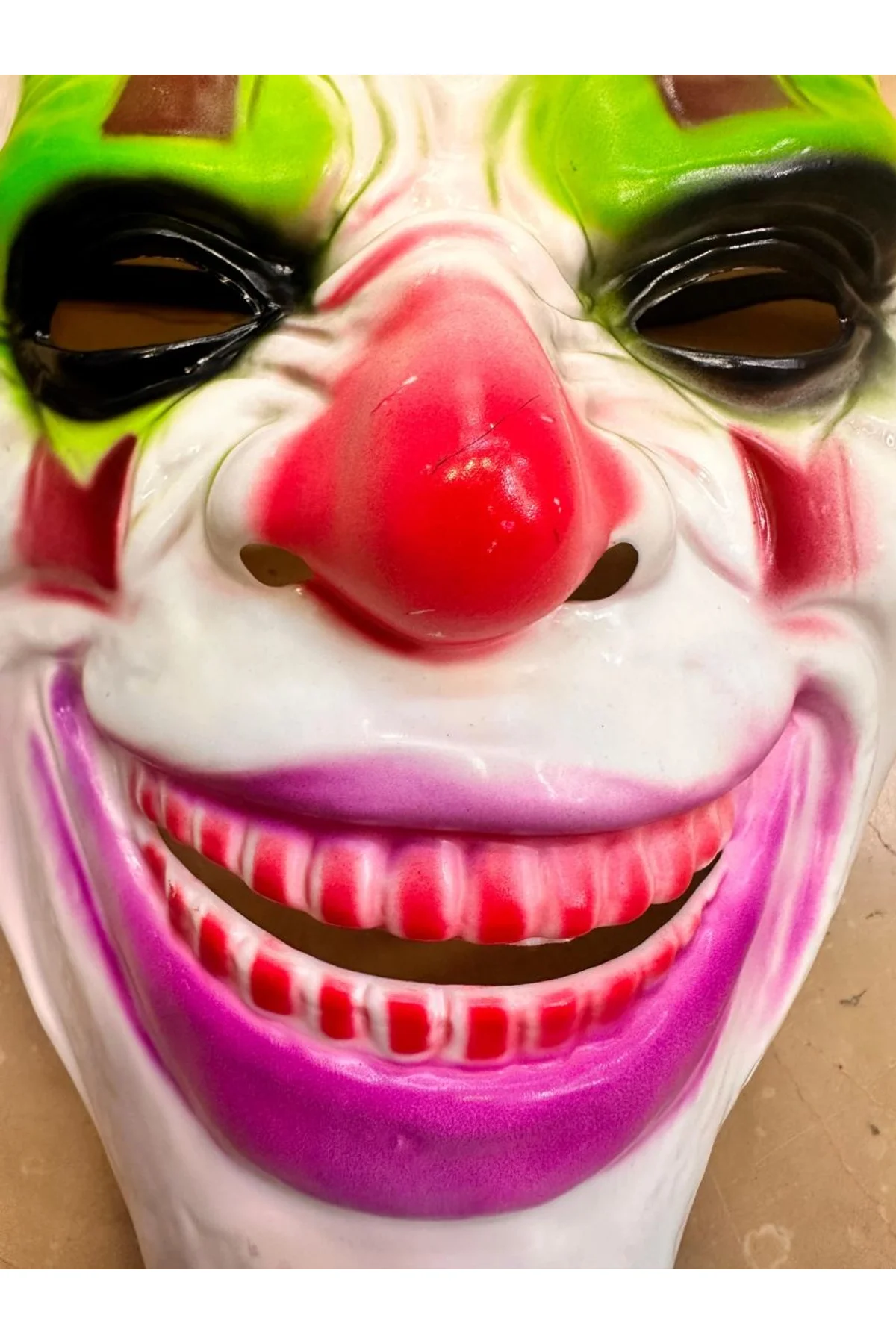 Delirten Gülüş Psikopat Palyaço Temalı Joker Maskesi - Just Cheap Store Görsel 3