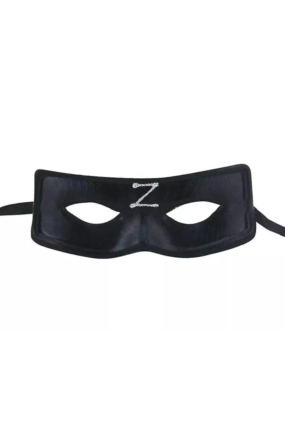 Zorro Maskesi Arkadan Lastikli Z Baskılı