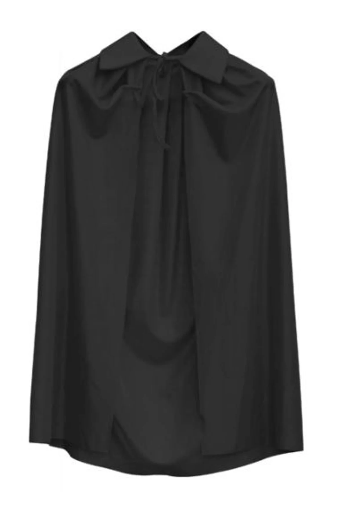 Siyah Renk Yakalı Çocuk Pelerin 90 Cm - Just Cheap Store Görsel 2