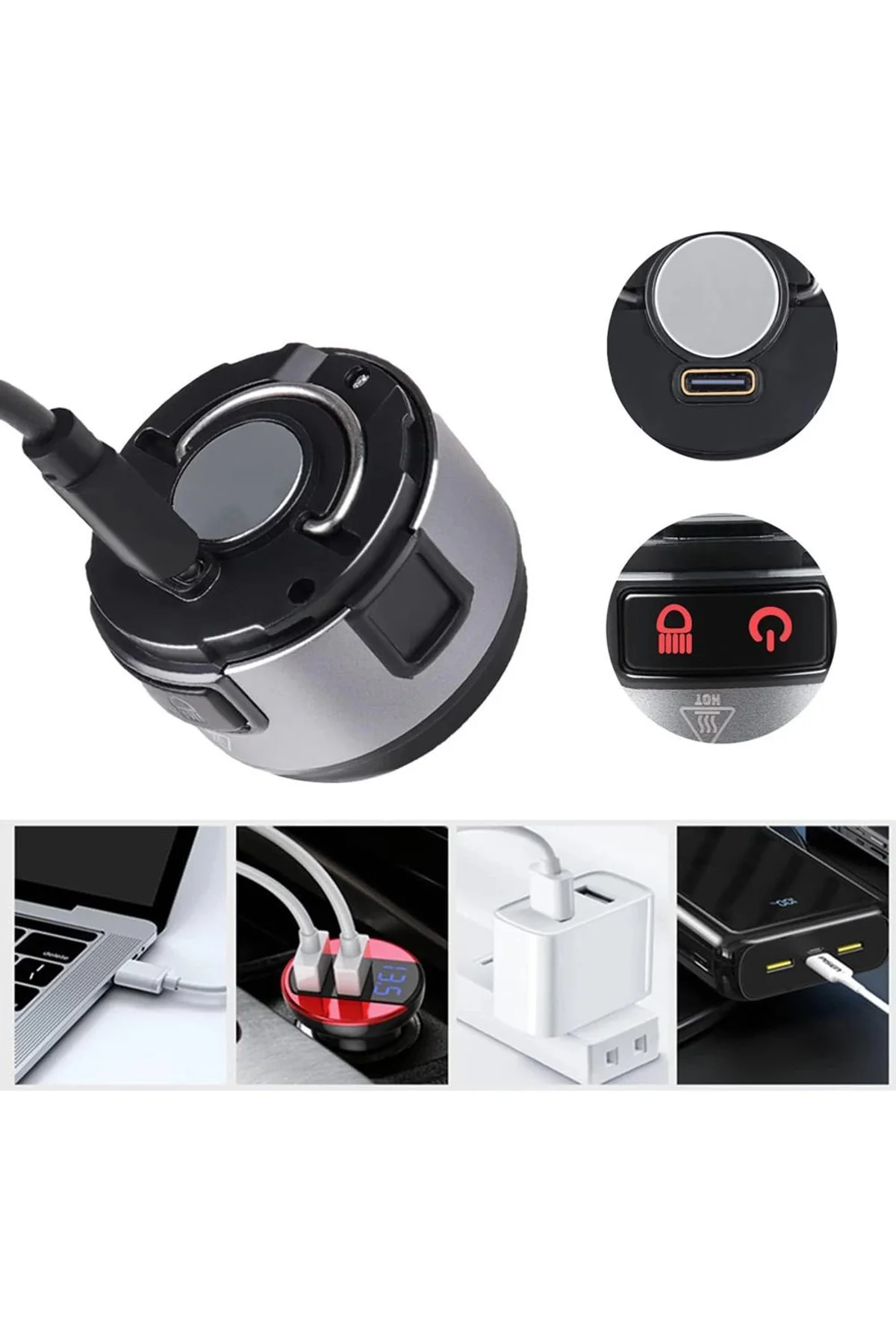 7 Mod Şarjlı Kafa Ve Kamp Lambası Wt-618 - Just Cheap Store Görsel 3