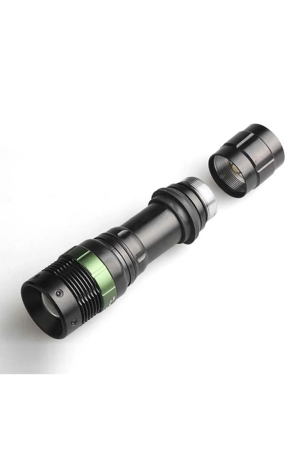Black Wt-037-şarjlı Zoomlu Acil Durum Feneri - Just Cheap Store Görsel 4