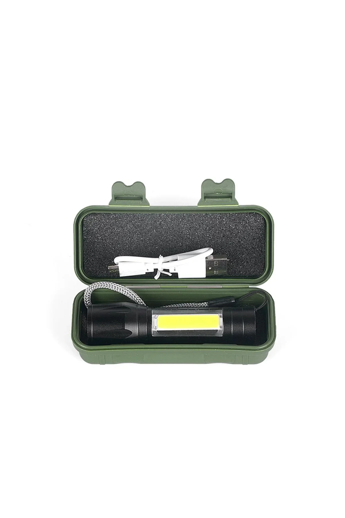 Mini Çok Güçlü Şarjlı El Feneri (xpe-cob Led ) Wt-030 - Just Cheap Store Görsel 5