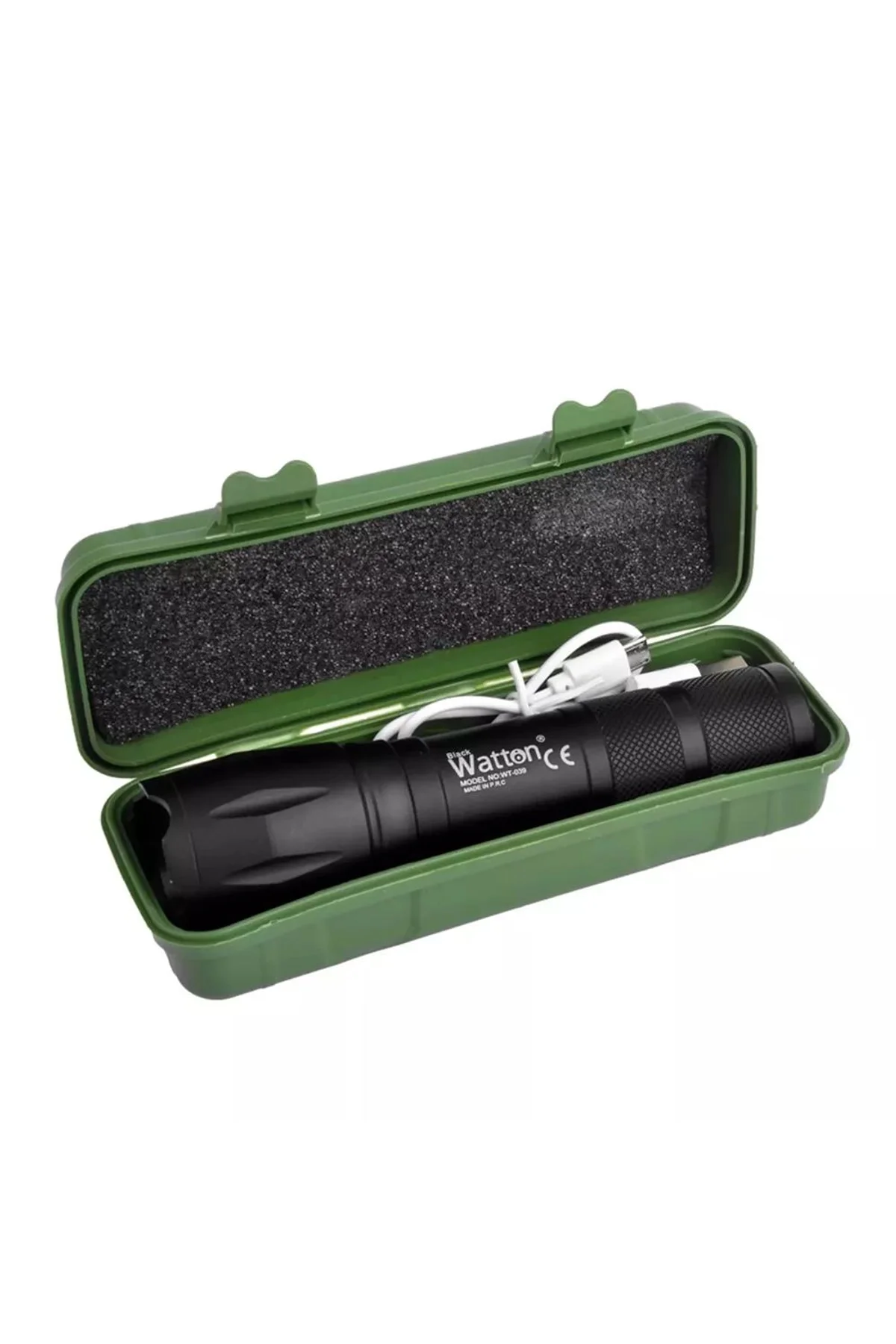 Powerbank Özellikli Uzun Menzilli El Feneri Wt-039 - Just Cheap Store Görsel 3