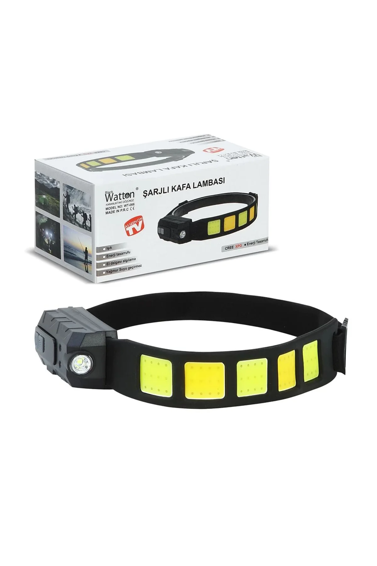 Sensörlü Cob Xpg Led Kafa Lambası Wt-066 - Just Cheap Store Görsel 3