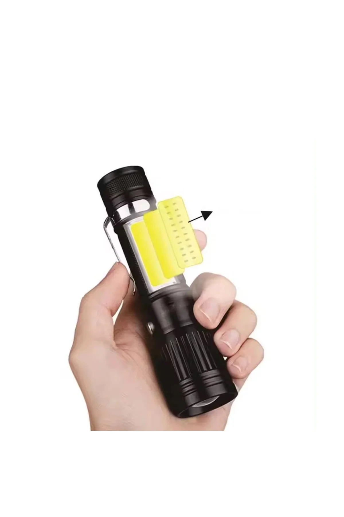 Uzun Menzilli El Feneri Mıknatıslı Wt-602 - Just Cheap Store Görsel 3