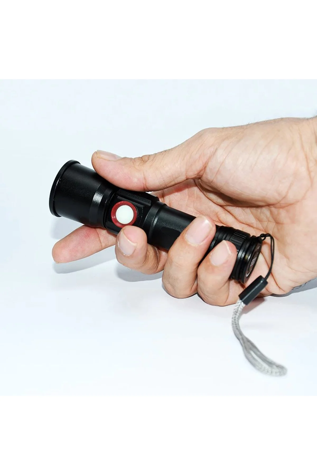 2 Led 1.000 Lümen Usb Şarjlı El Feneri Wt-611