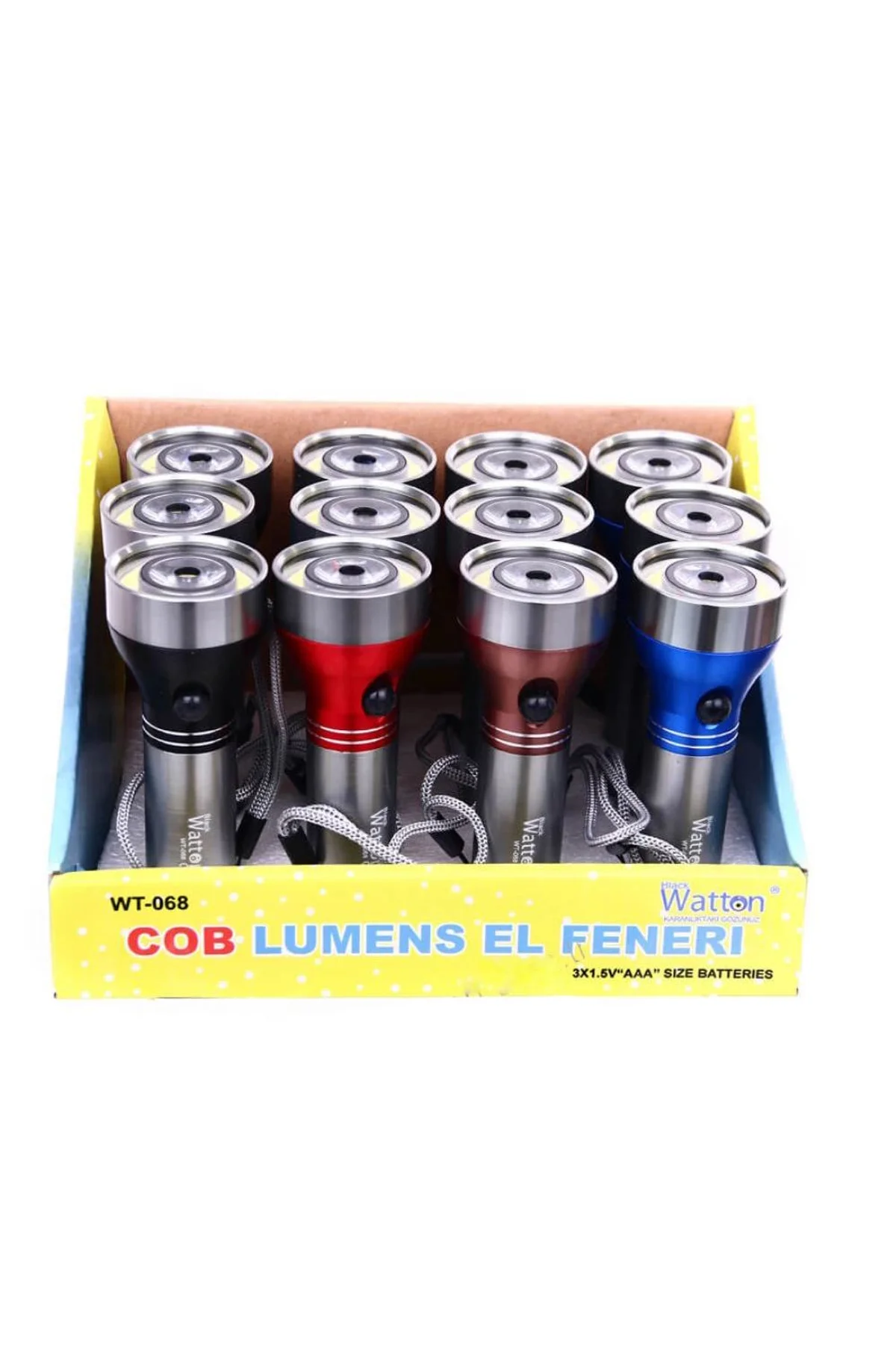 Yeni Model Ledli El Feneri Wt-068 - Just Cheap Store Görsel 3