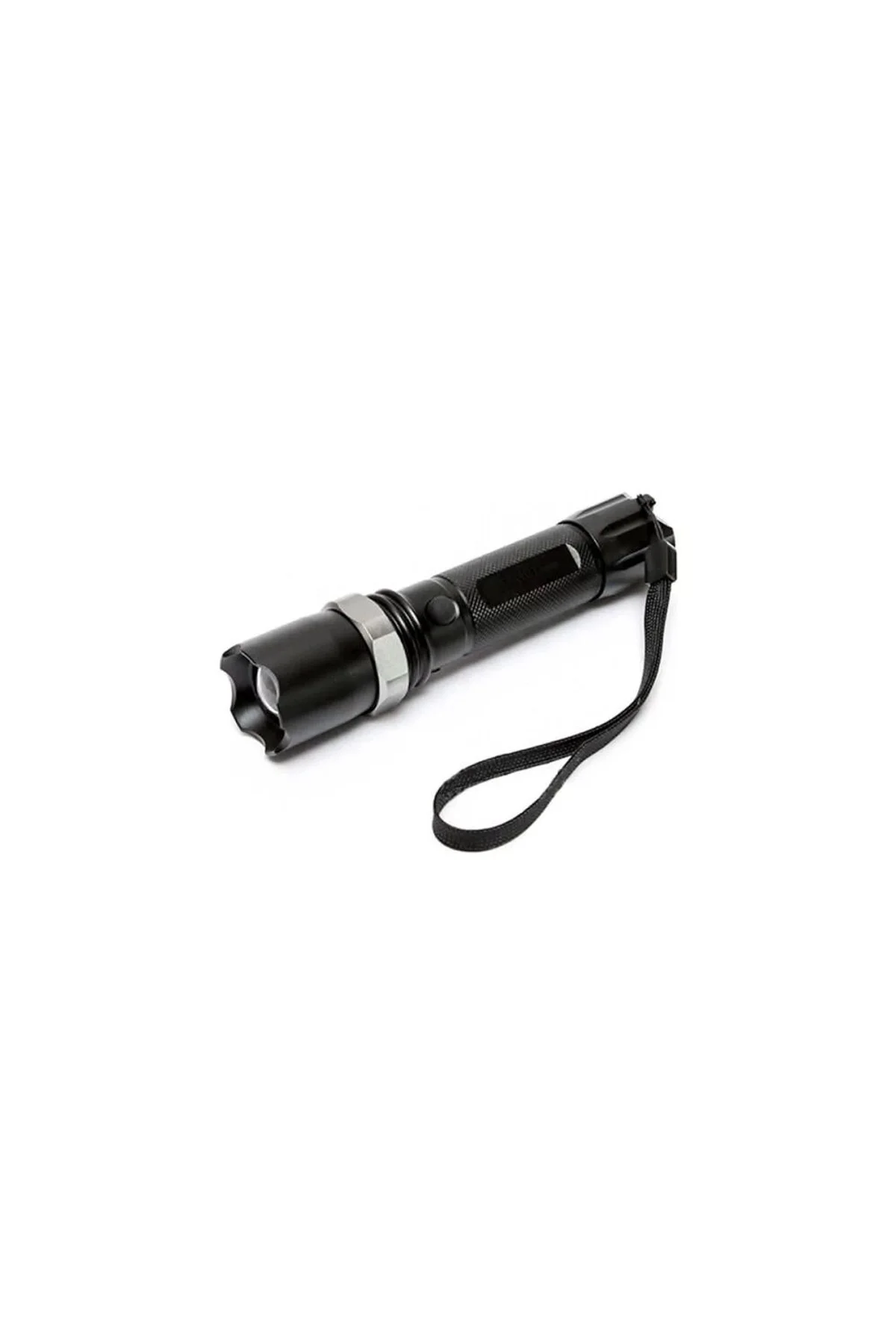 Km-110 Profesyonel Şarjlı El Feneri Ledli+flashlight+zoom Özellikli Aparatlı 6 Parça Full Set