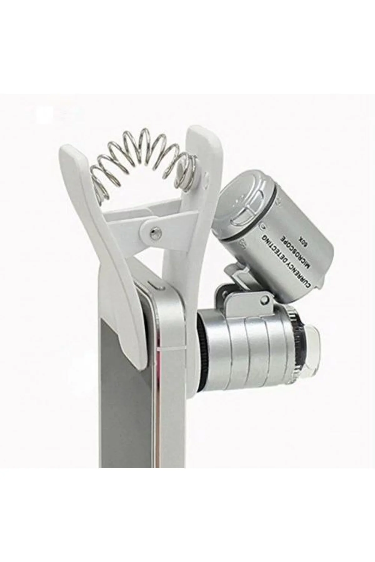 Evrensel Led Işıklı Mini Cep Mikroskobu, Tüm Kameralı Telefonlar Için No:9882w - Just Cheap Store Görsel 5