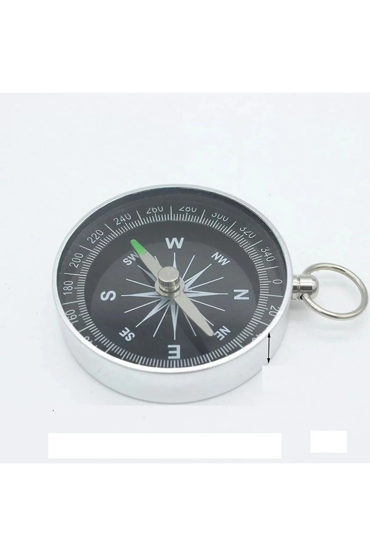 Mini Paslanmaz Alüminyum Pusula G442b - Just Cheap Store Görsel 4