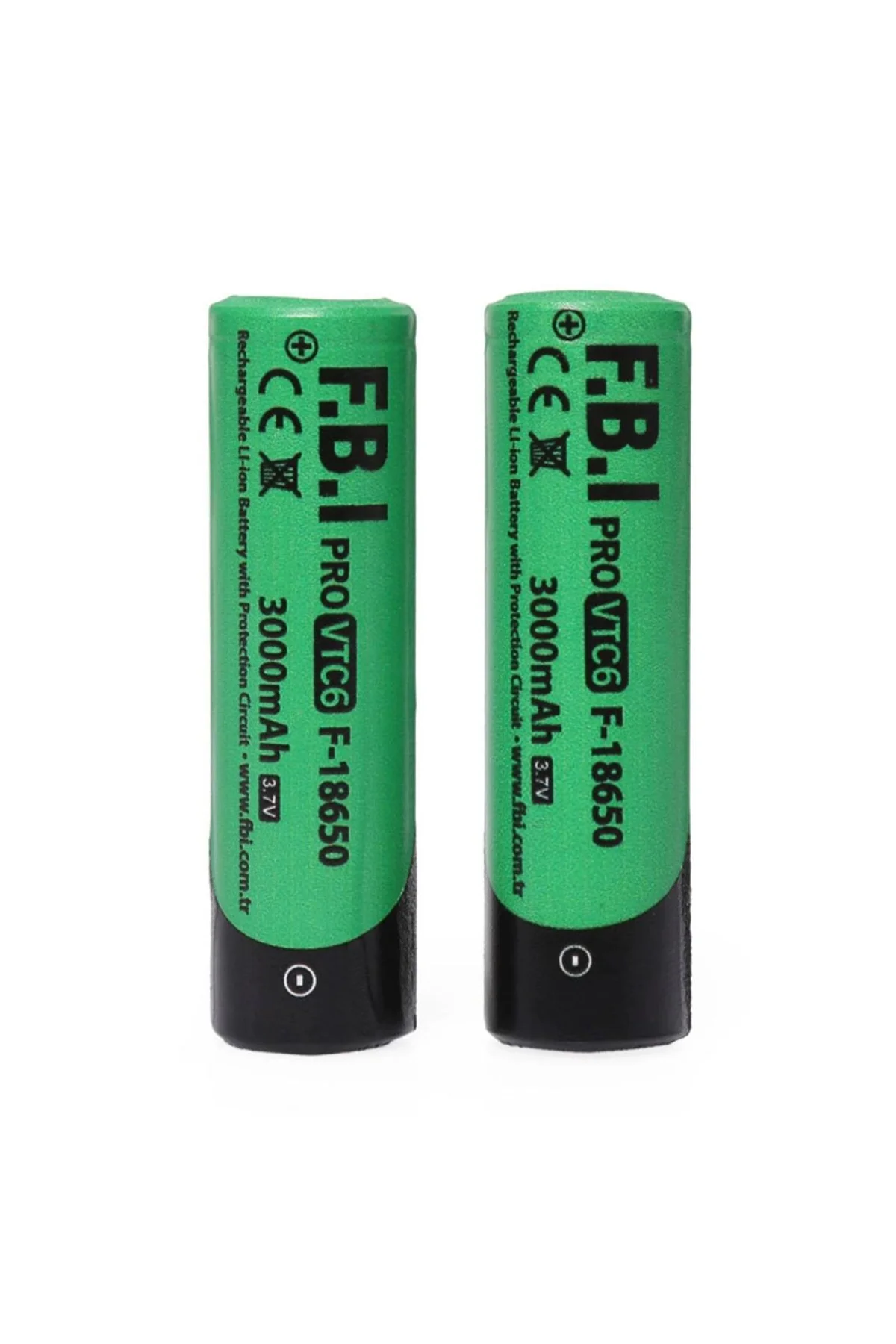 Vtc6 18650 3.7v 3000mah 30a Li-ion Şarjlı Pil + Pil Taşıma Kutusu 2'li Set