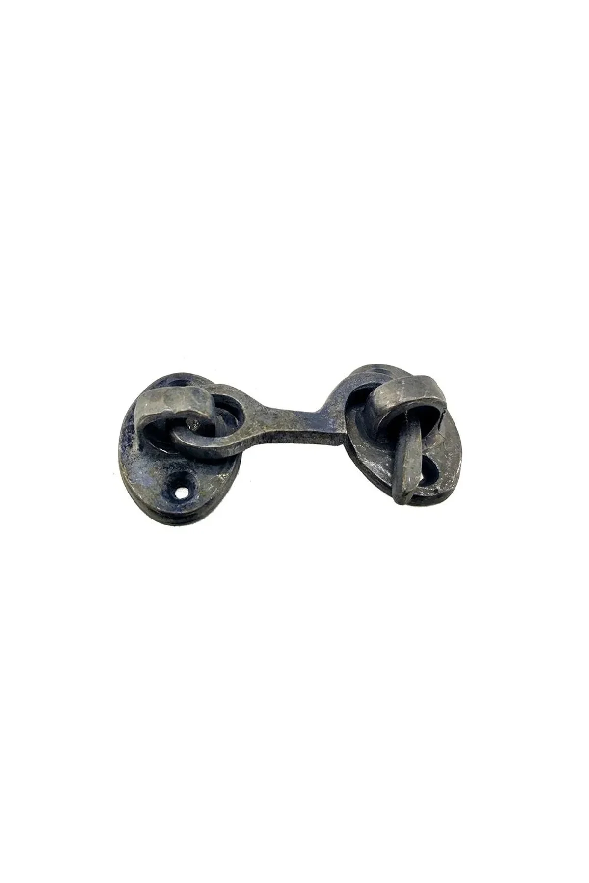Antika Tarz Dekoratif Pirinç Çengeli - 5cm, Oksit