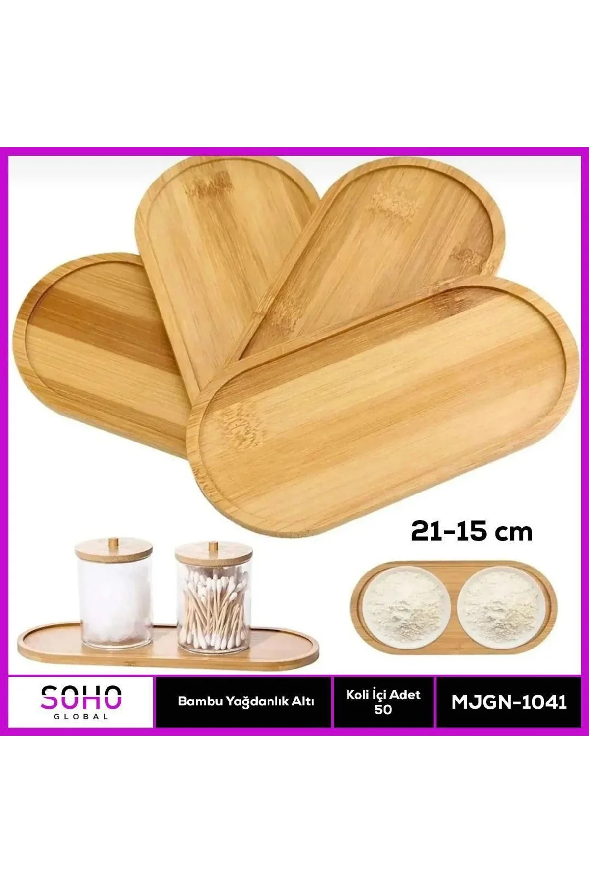 Bambu Yağdanlık Altlığı